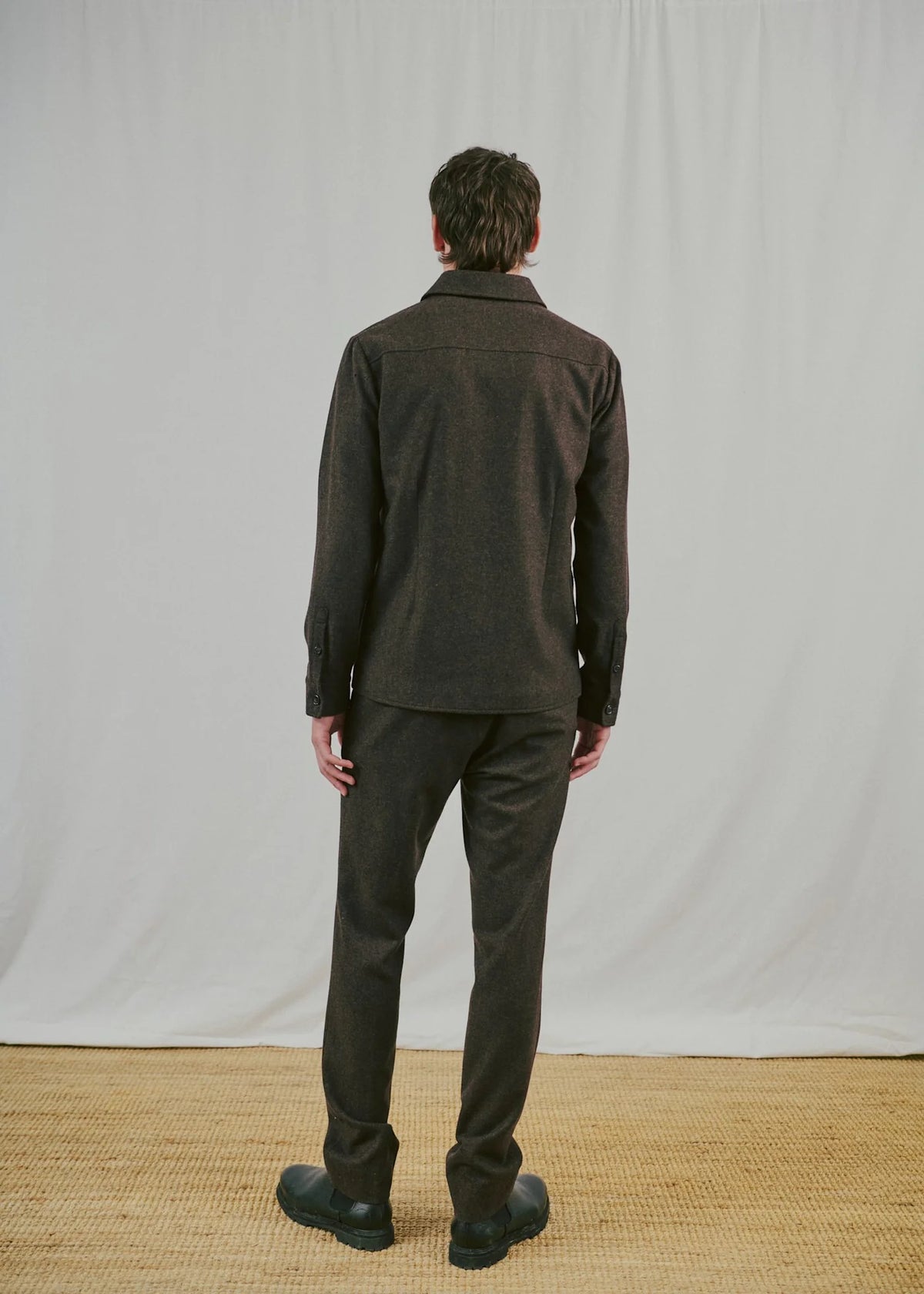 Bruun & Stengade Willem Classic Fit Blazer Brown