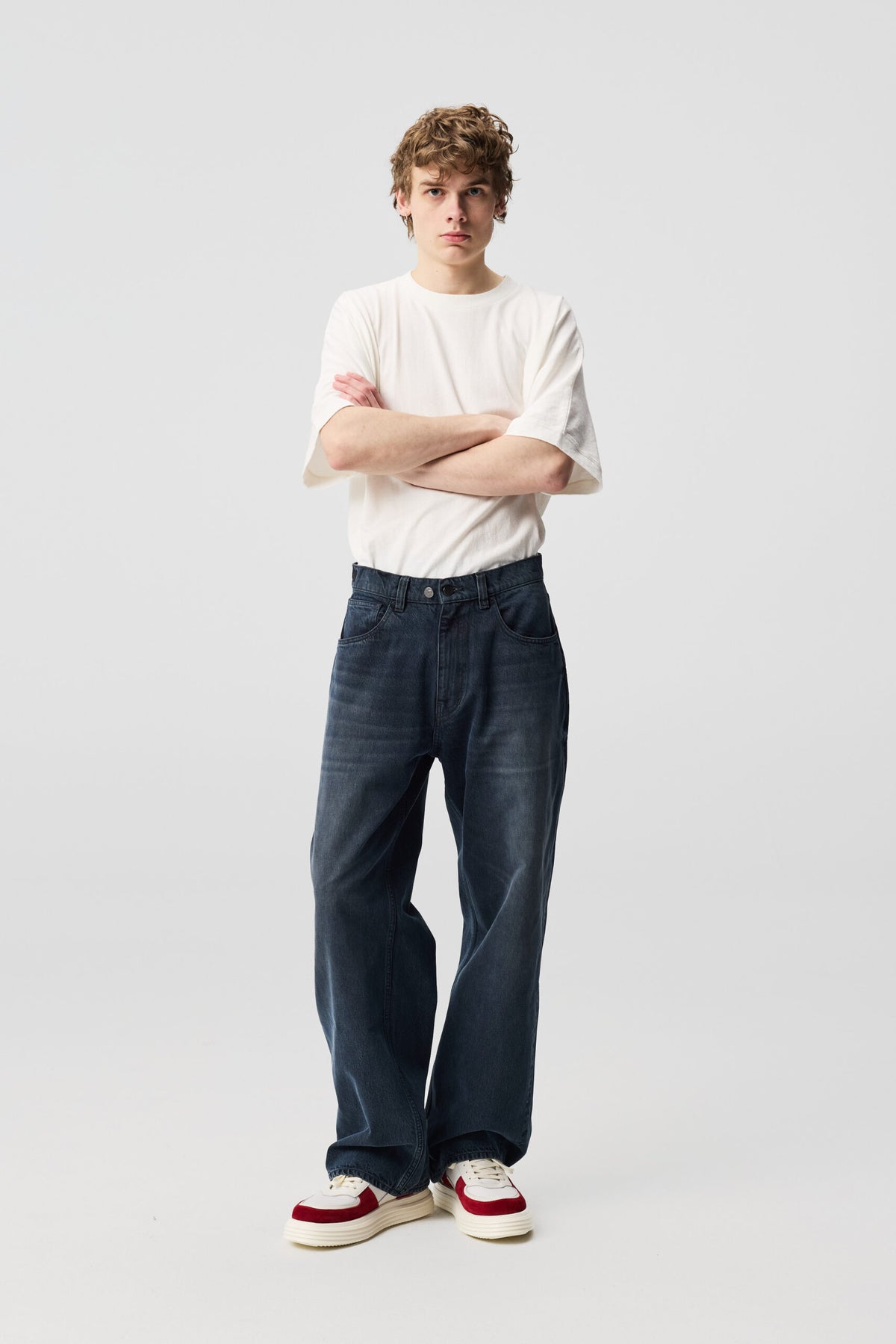 Adnym Atelier Stack Jeans Blue/Black - Mojo Independent Store