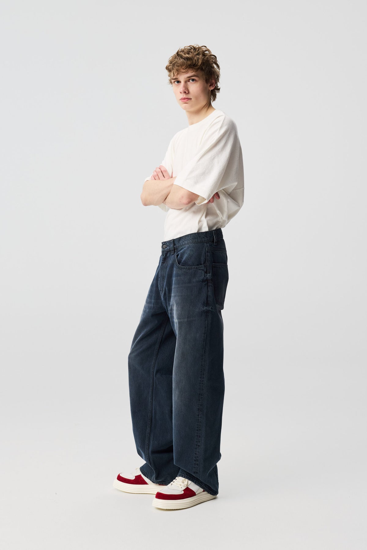 Adnym Atelier Stack Jeans Blue/Black - Mojo Independent Store