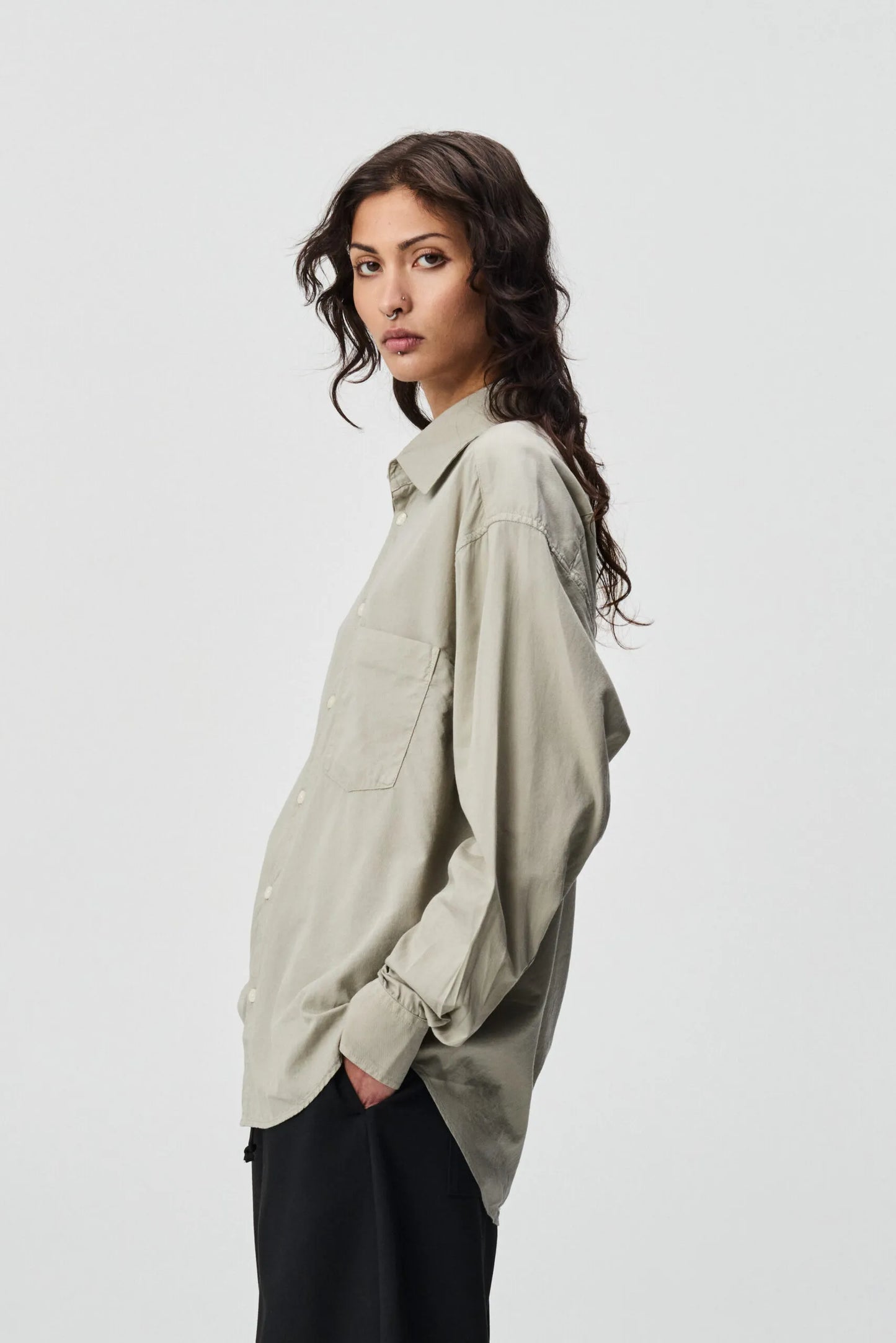 Adnym Atelier Taq Shirt Oyster Rose - Mojo Independent Store