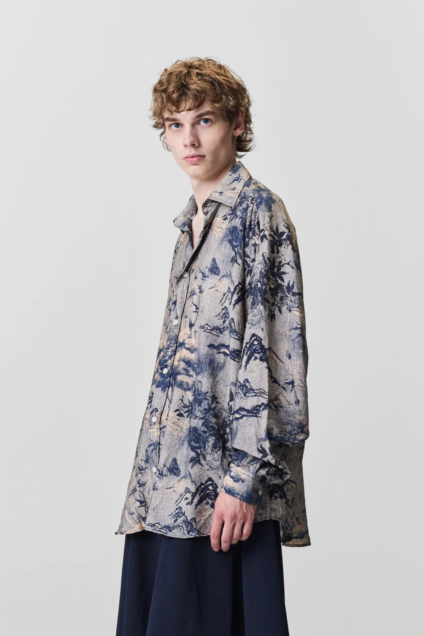 Adnym Atelier Mode Shirt Kyoto Print - Mojo Independent Store