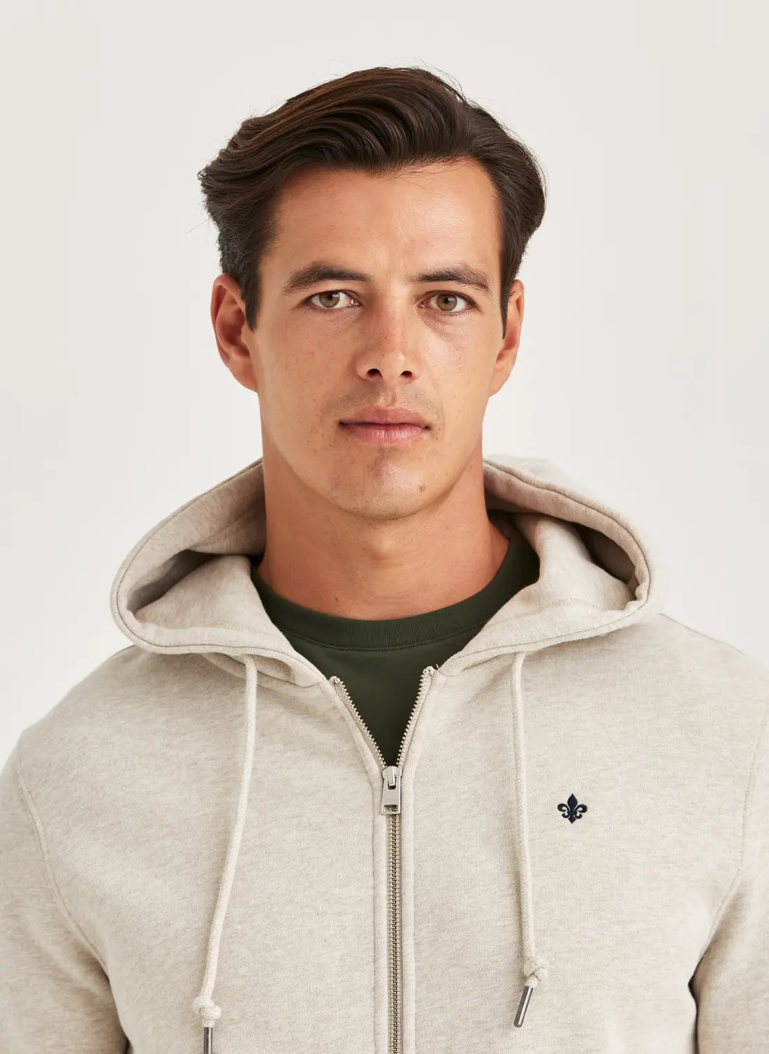 Morris Brandon Lily Zip Hood Khaki