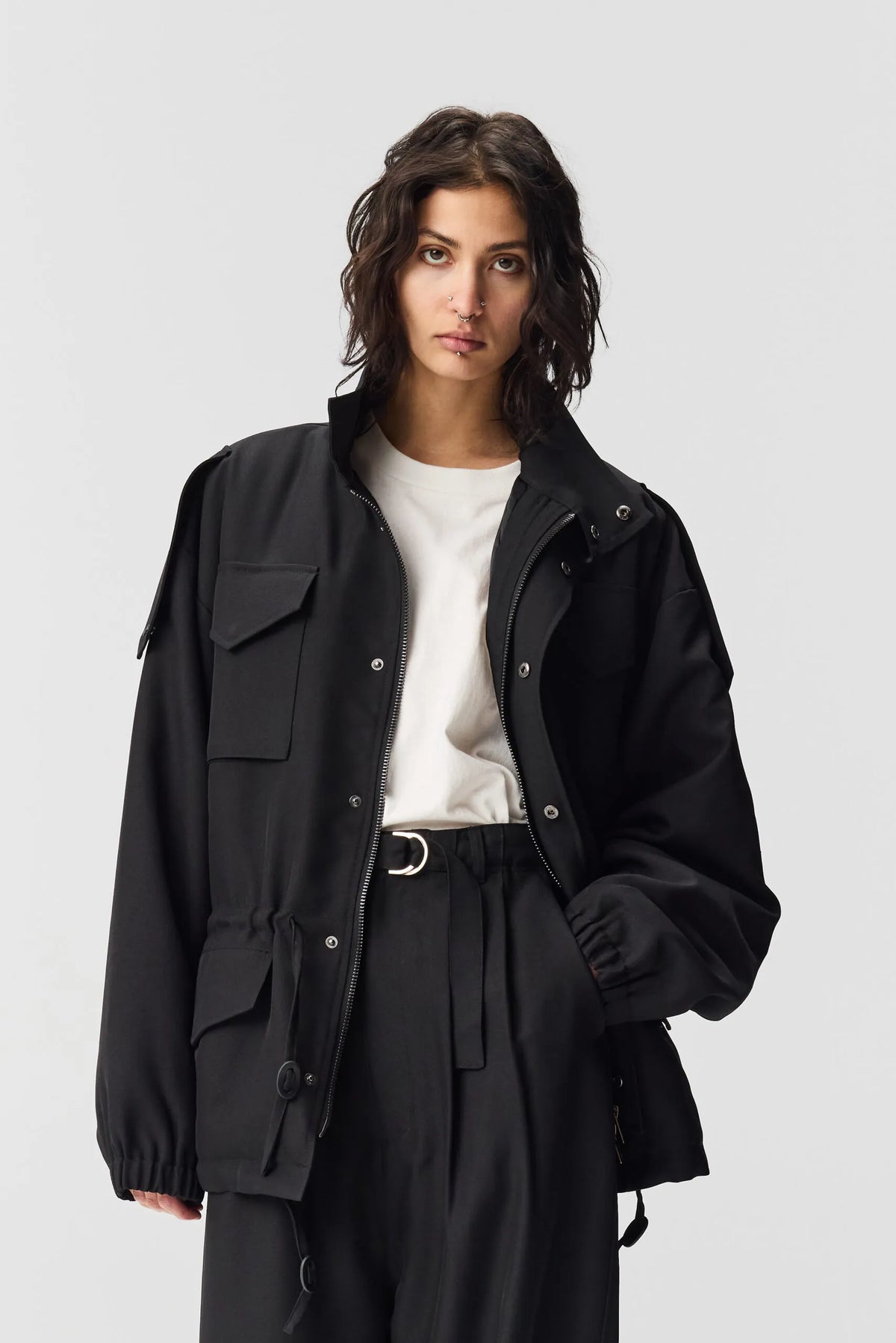 Adnym Atelier Piva Jacket Japanese Black