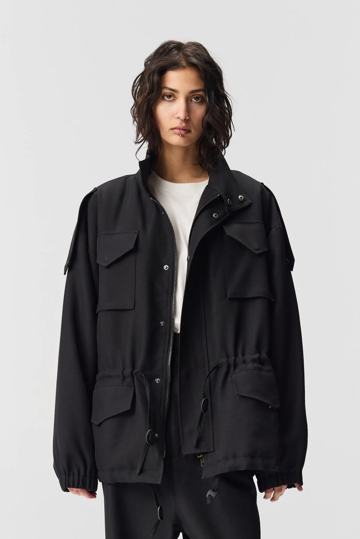 Adnym Atelier Piva Jacket Japanese Black