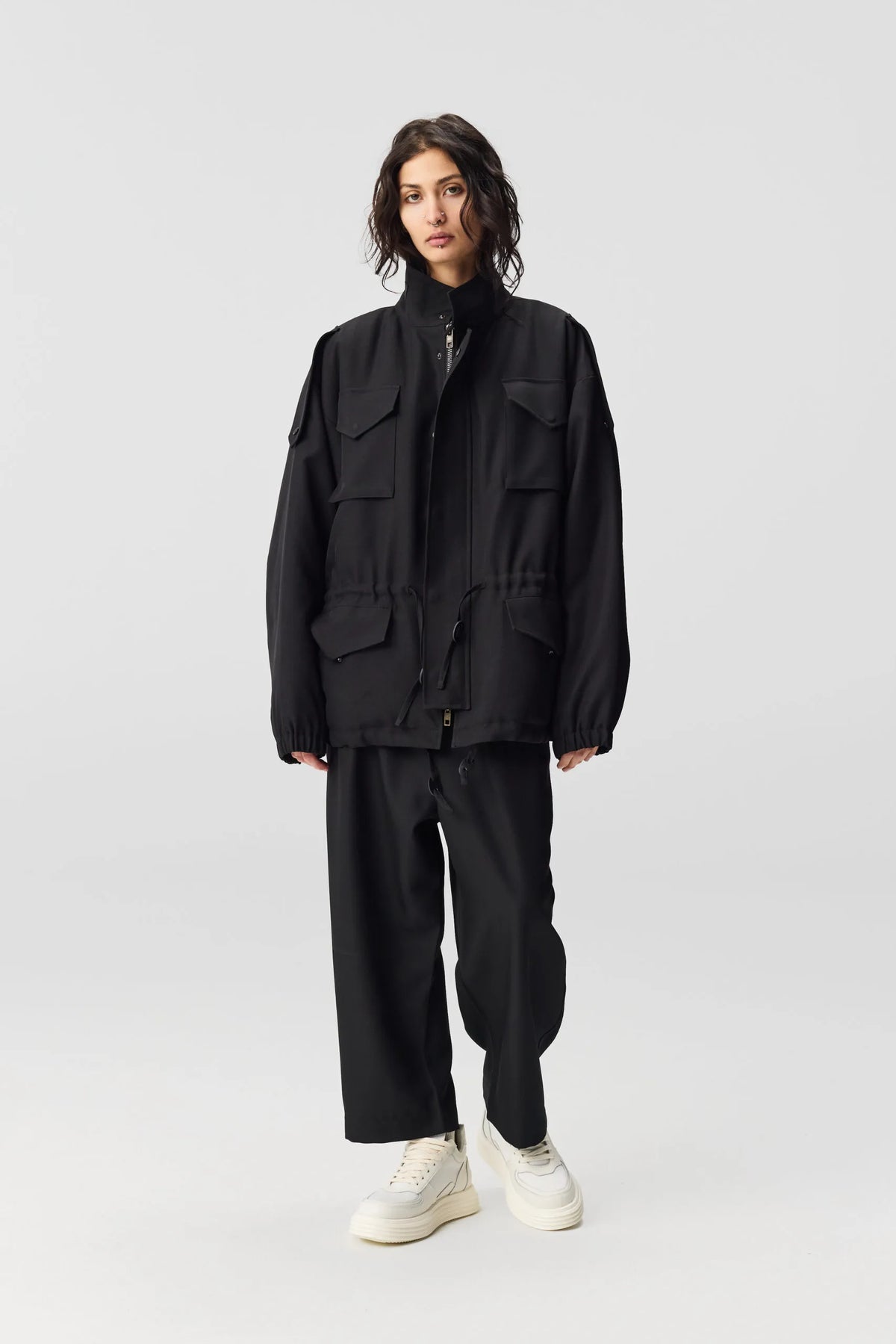 Adnym Atelier Piva Jacket Japanese Black