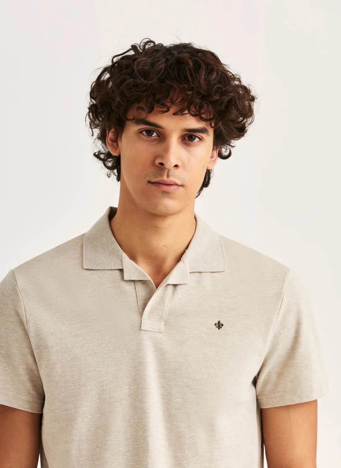 Morris Dylan Pique Shirt Khaki - Mojo Independent Store
