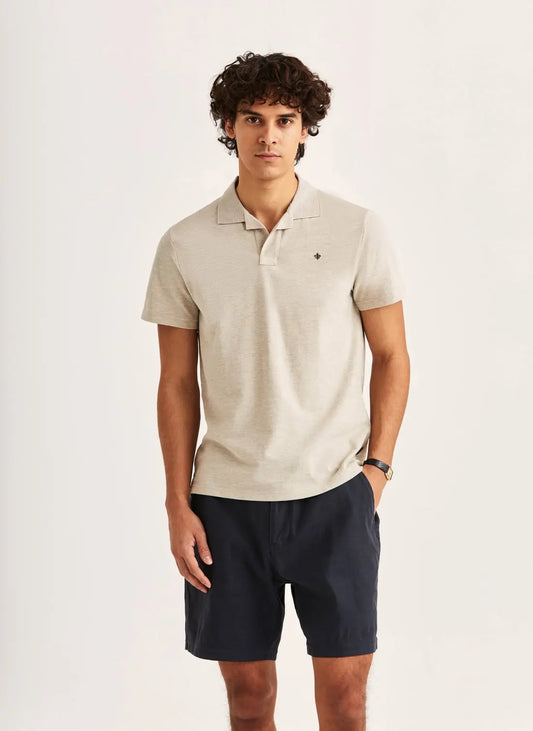 Morris Dylan Pique Shirt Khaki - Mojo Independent Store