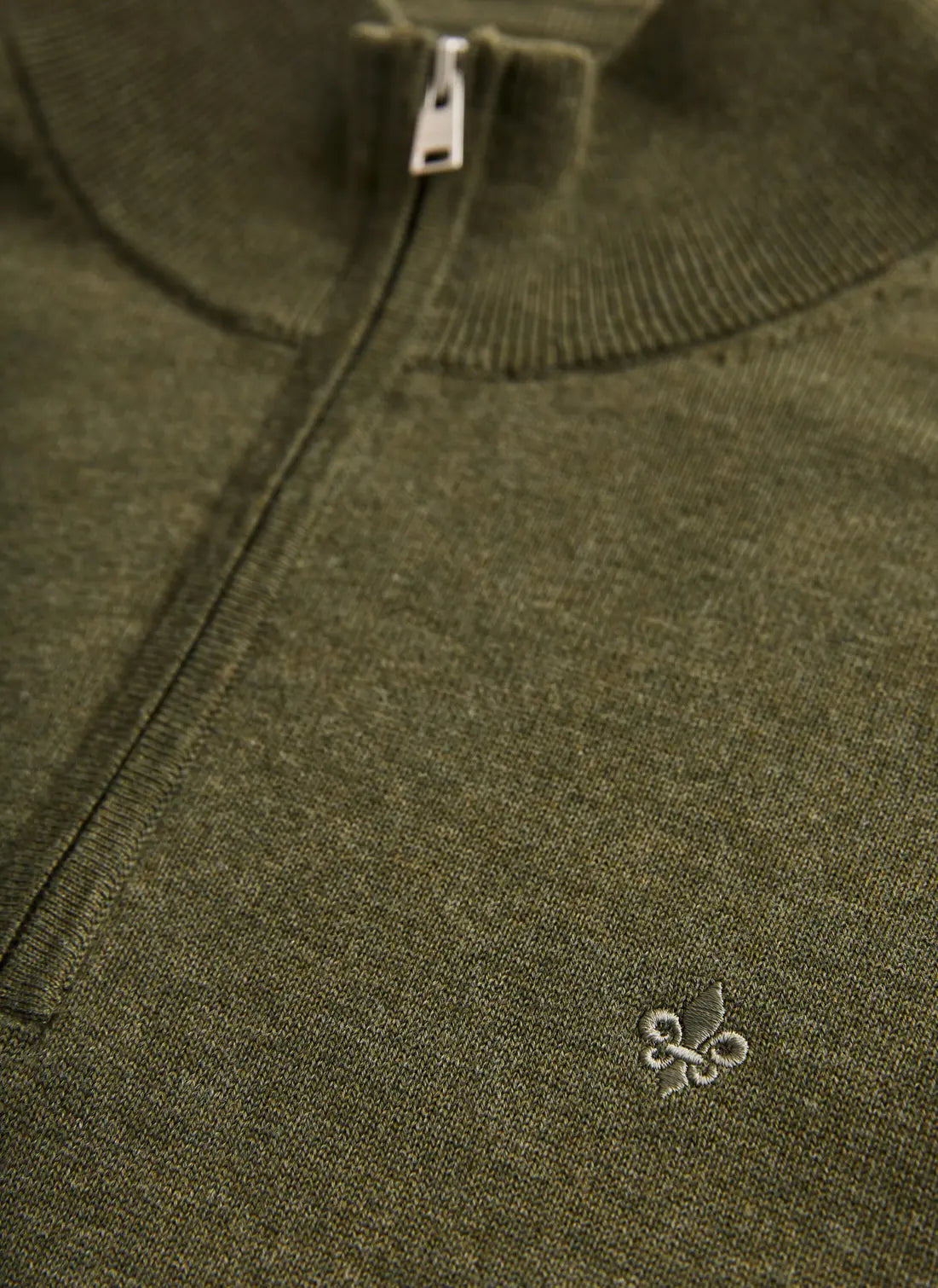 Morris Riley Half Zip Olive - Mojo Independent Store