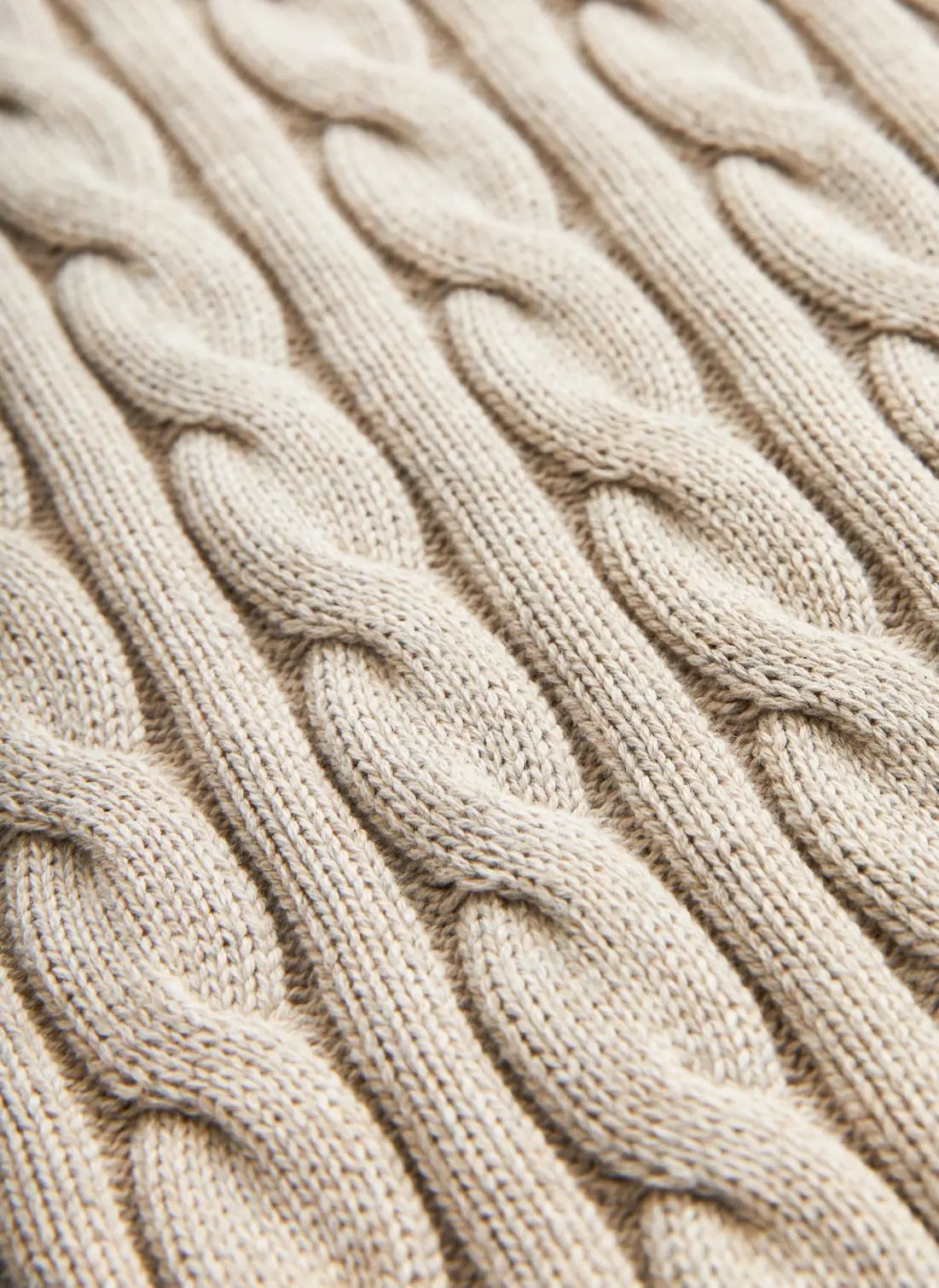 Morris Ethan Cable Oneck Khaki - Mojo Independent Store