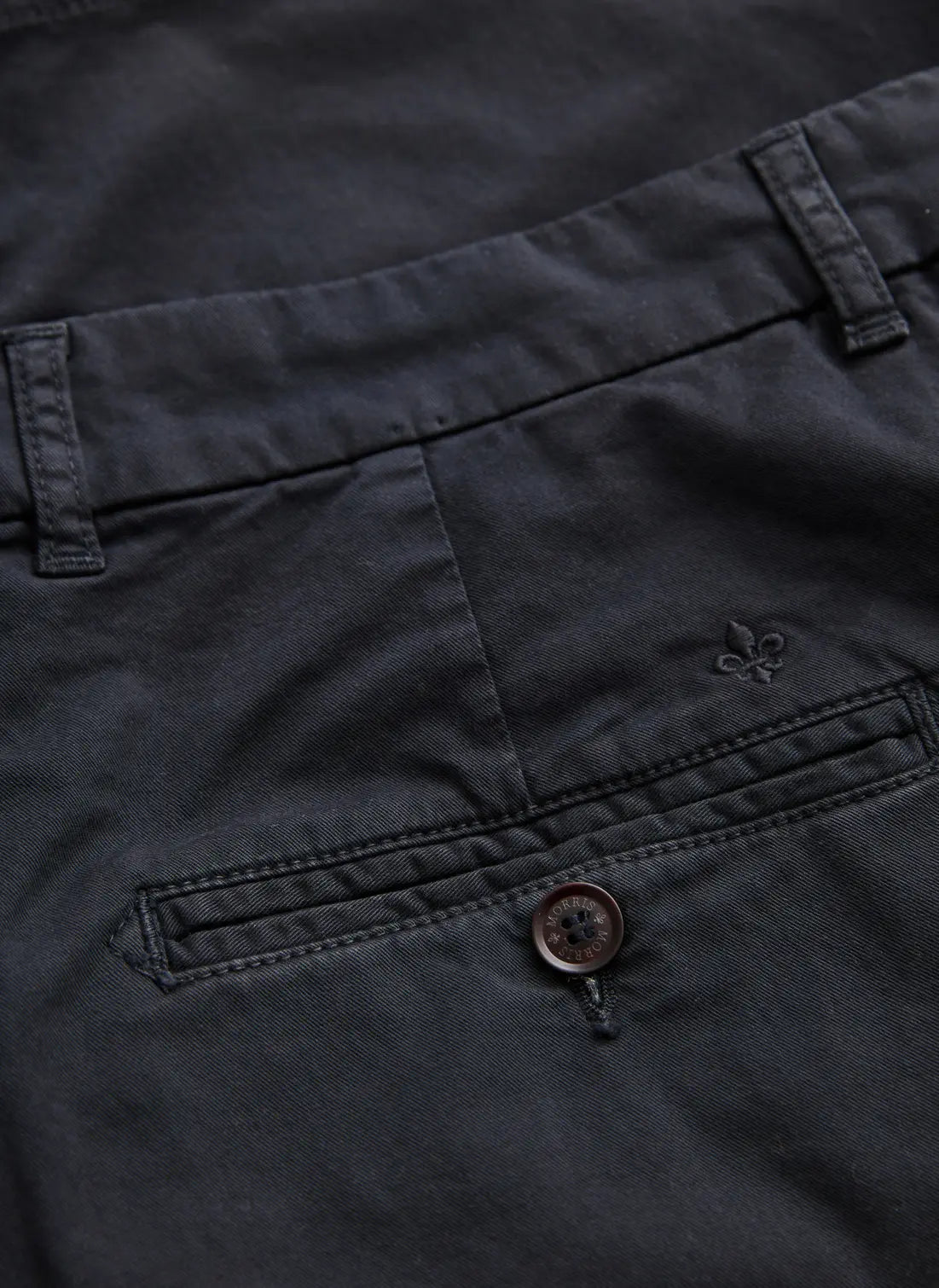Morris Jeffrey Summer Chino Shorts Dark Blue - Mojo Independent Store
