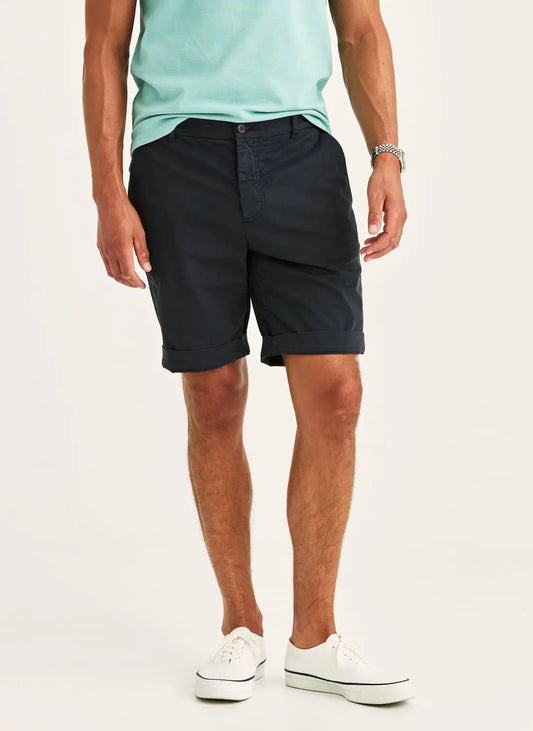 Morris Jeffrey Summer Chino Shorts Dark Blue - Mojo Independent Store