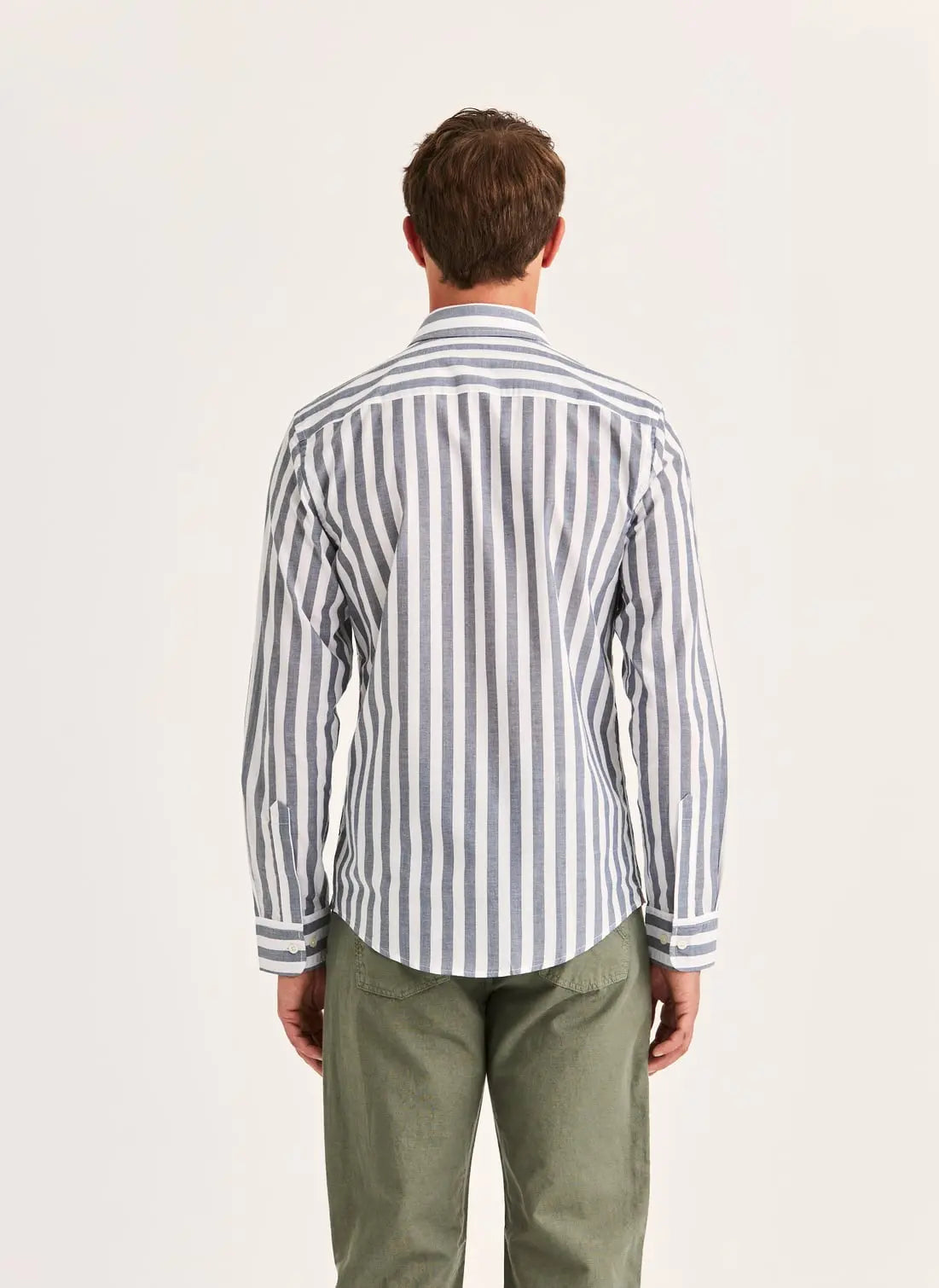 Morris Summer Light Weight Stripe Blue - Mojo Independent Store