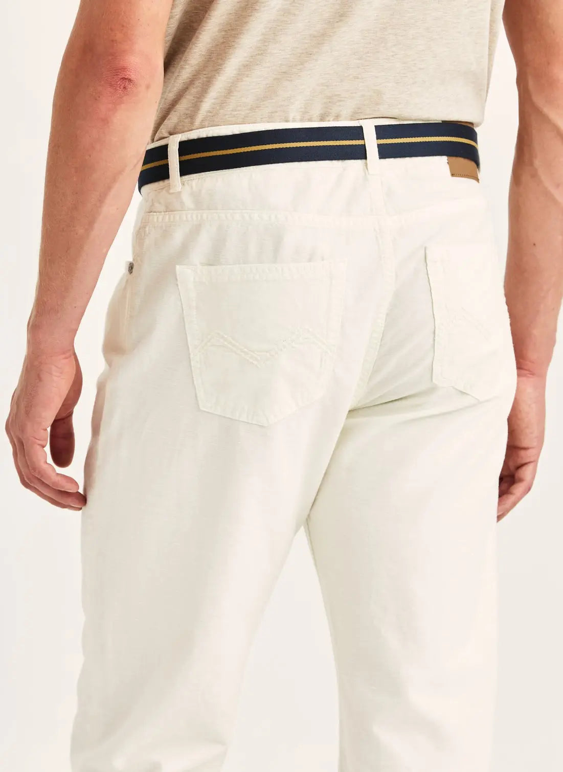 Morris James Washed Linen 5pkt Off White - Mojo Independent Store