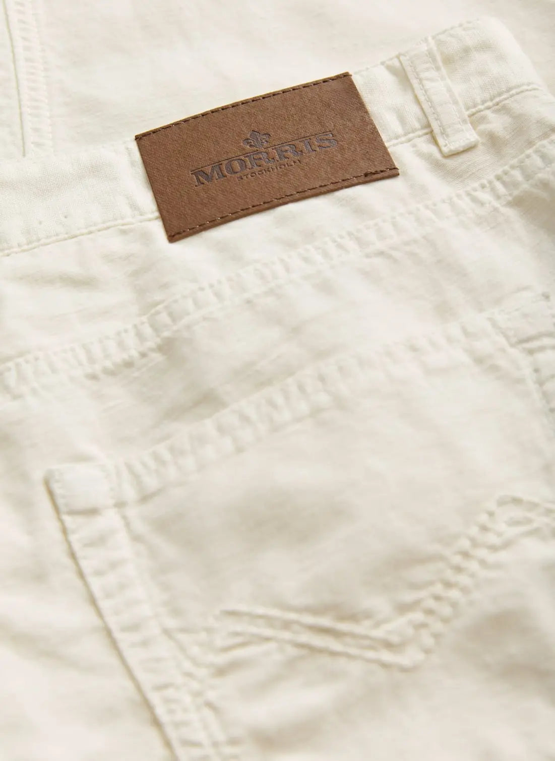 Morris James Washed Linen 5pkt Off White - Mojo Independent Store