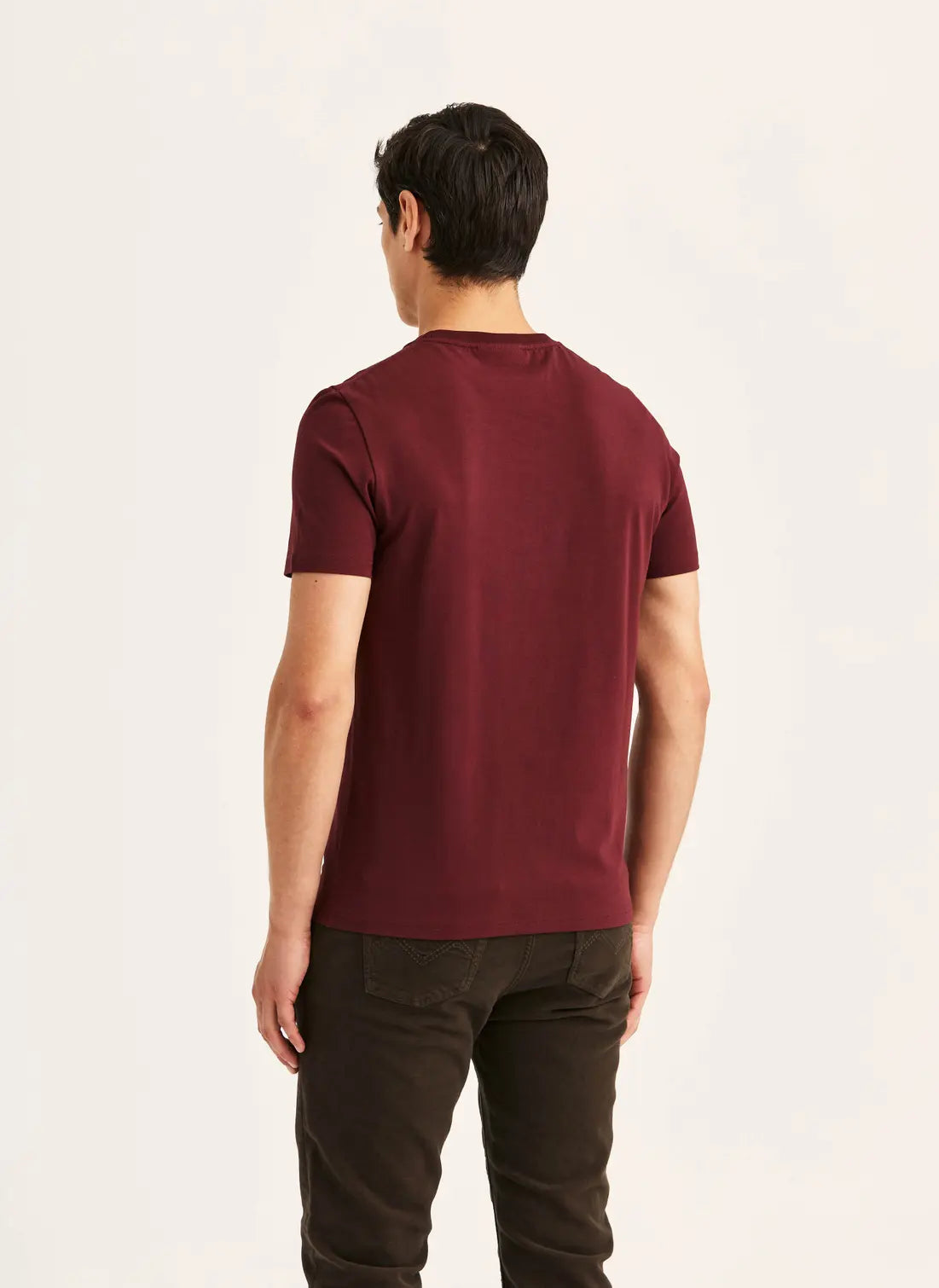 Morris James Tee 48 Wine Red