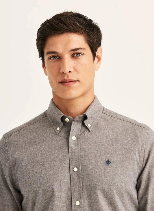 Morris Watts Flannel Shirt Brown