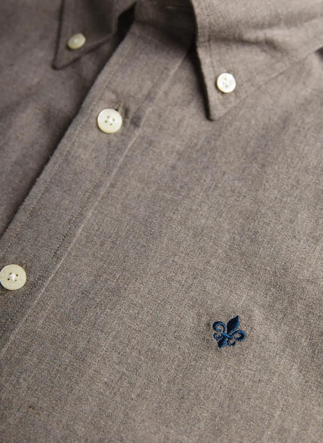 Morris Watts Flannel Shirt Brown