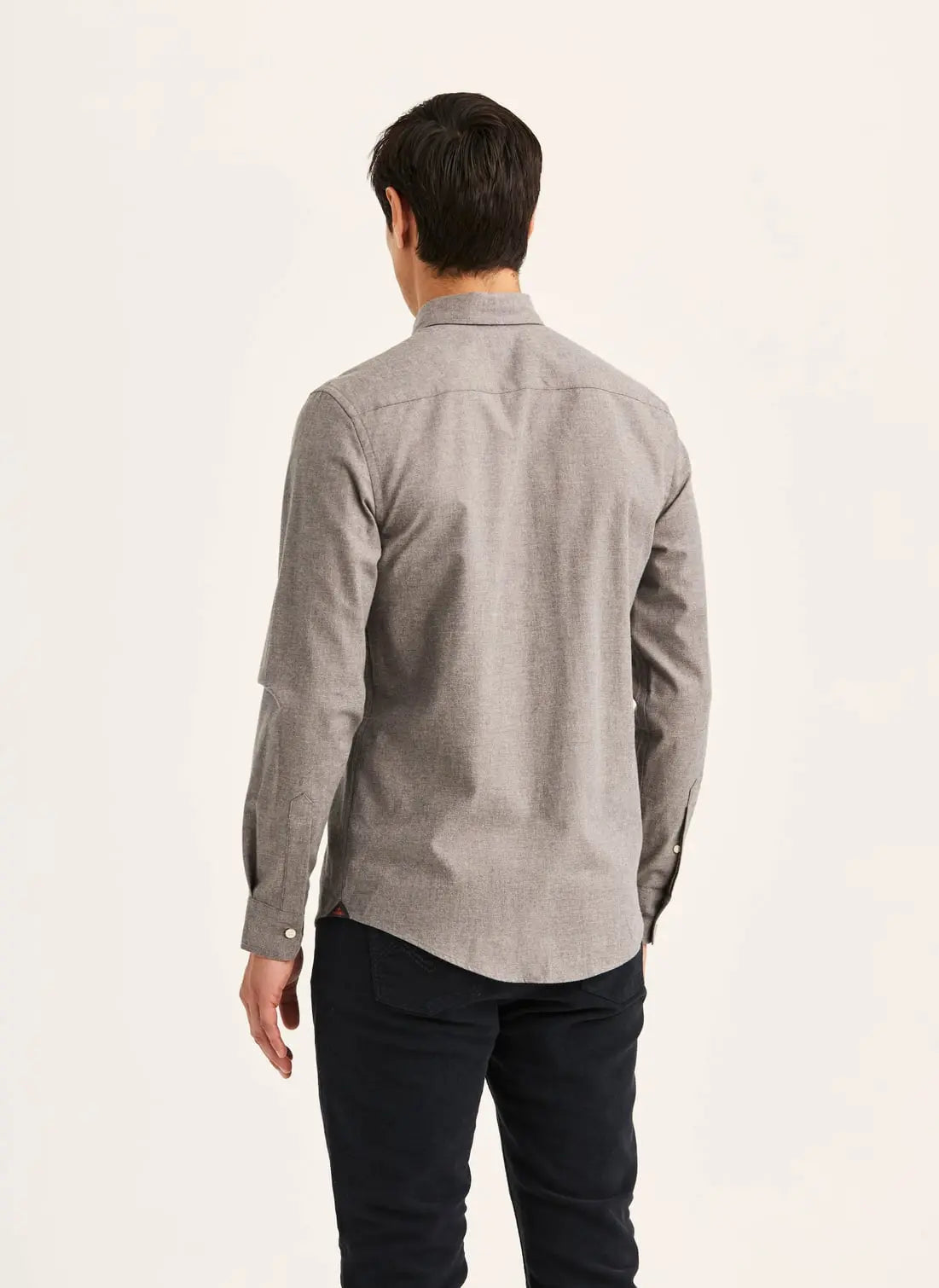 Morris Watts Flannel Shirt Brown