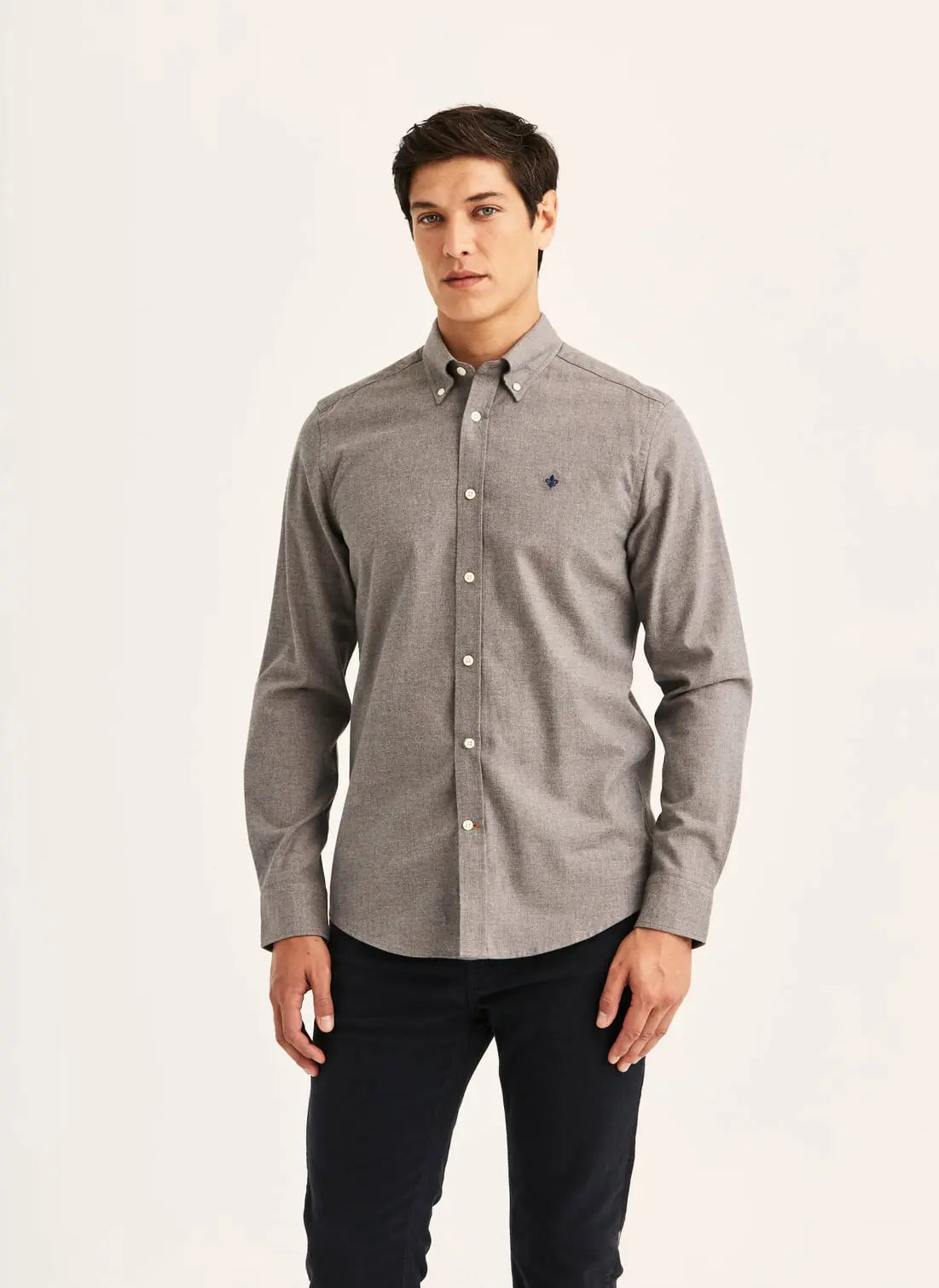 Morris Watts Flannel Shirt Brown