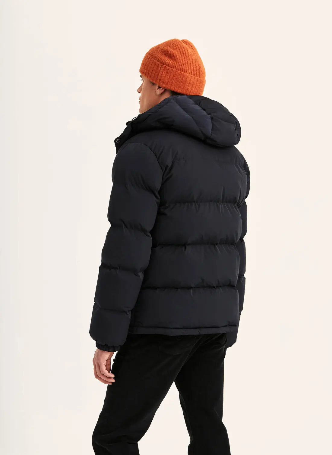Morris Lennox Puffer Jacket Navy