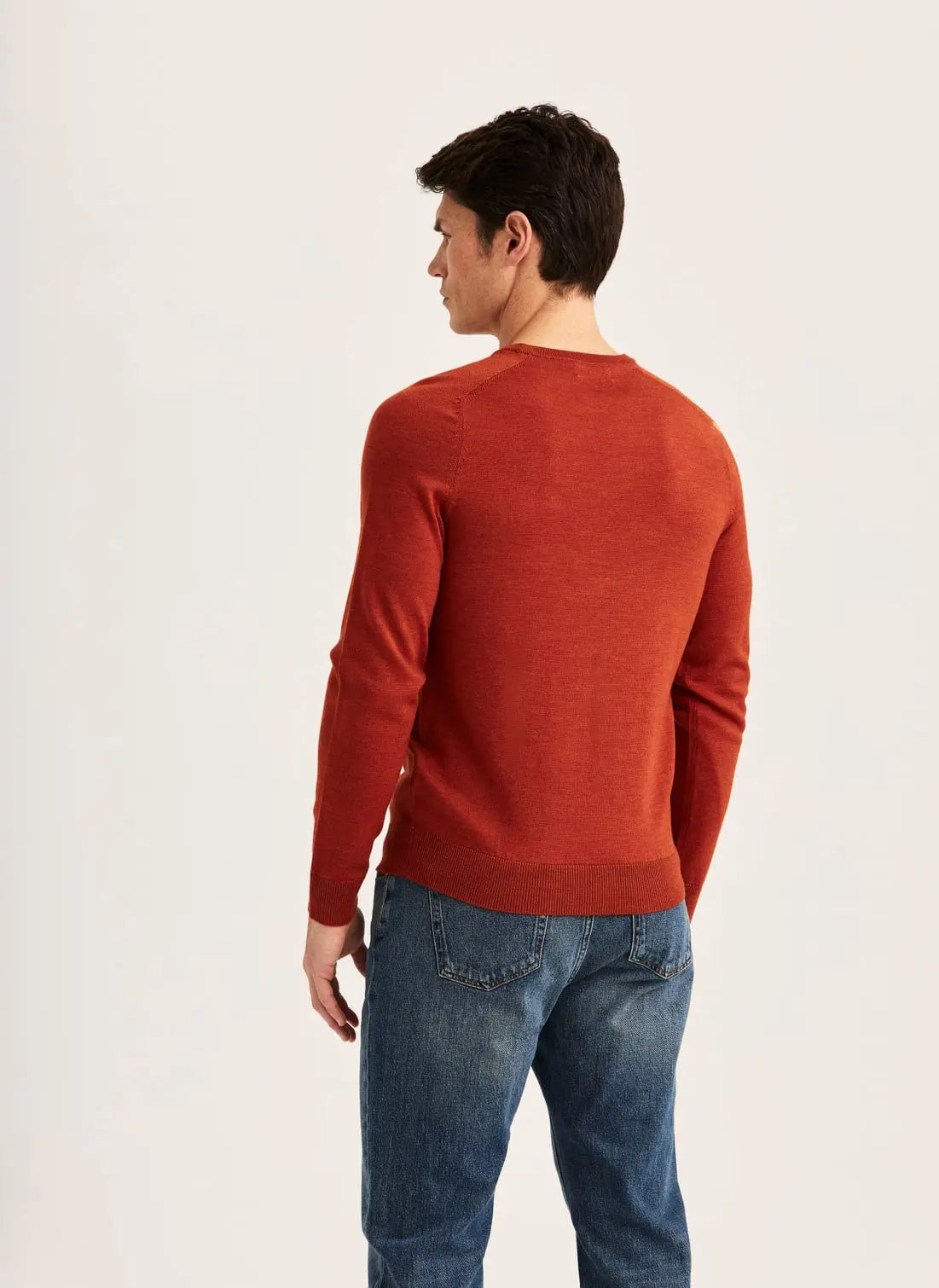 Morris Merino Oneck Orange