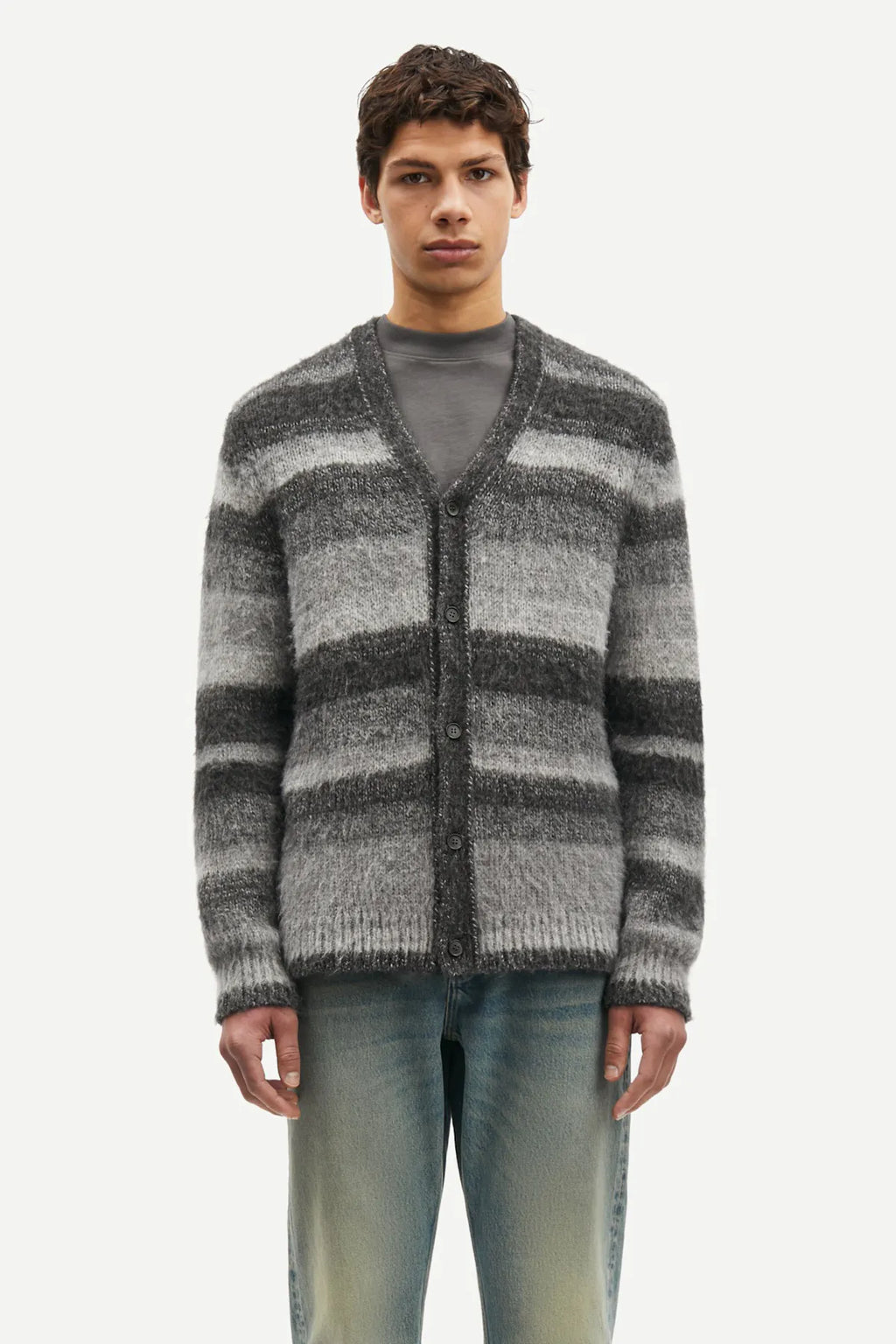 Samsøe Samsøe Saari Cardigan Grey Mel st.