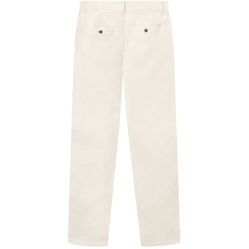 Les Deux Jared Twill Chino Pants Ivory