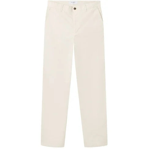 Les Deux Jared Twill Chino Pants Ivory