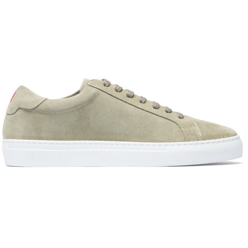 Les Deux Theodor Leather Sneaker Dusty Moss
