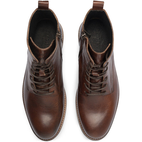 Les Deux Troy Combat Boot Cognac