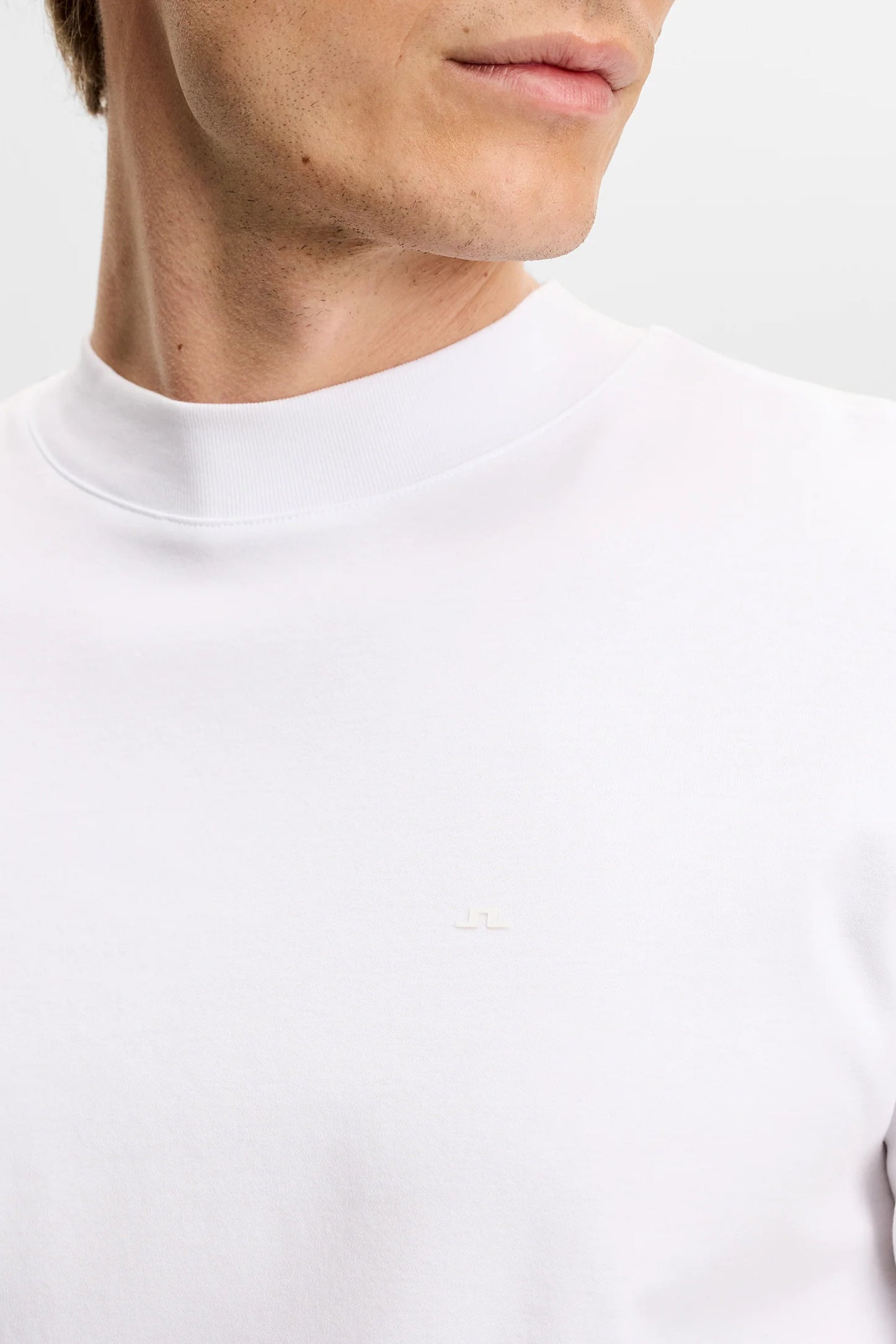 J.Lindeberg Ace Mock T-shirt White