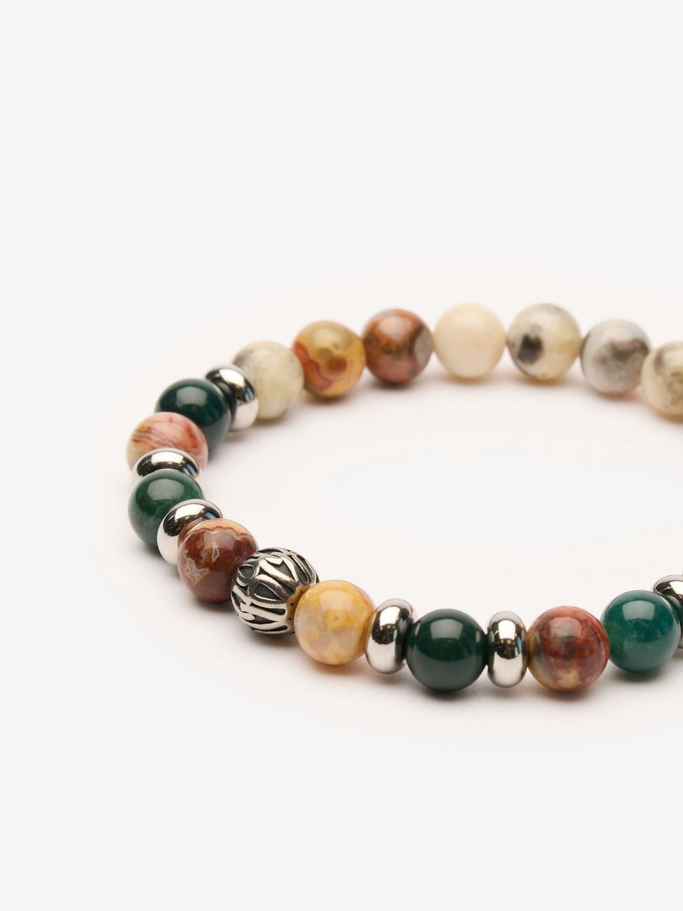 John Henric Bremen Beaded Bracelet Orange
