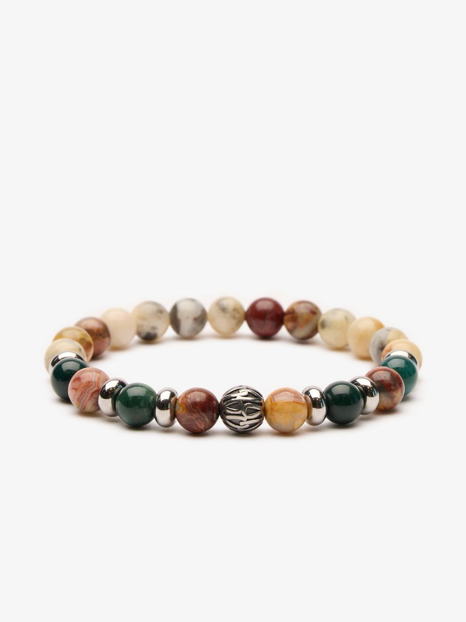 John Henric Bremen Beaded Bracelet Orange