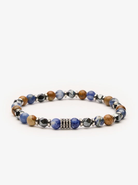 John Henric Mainz Beaded Bracelet Blue