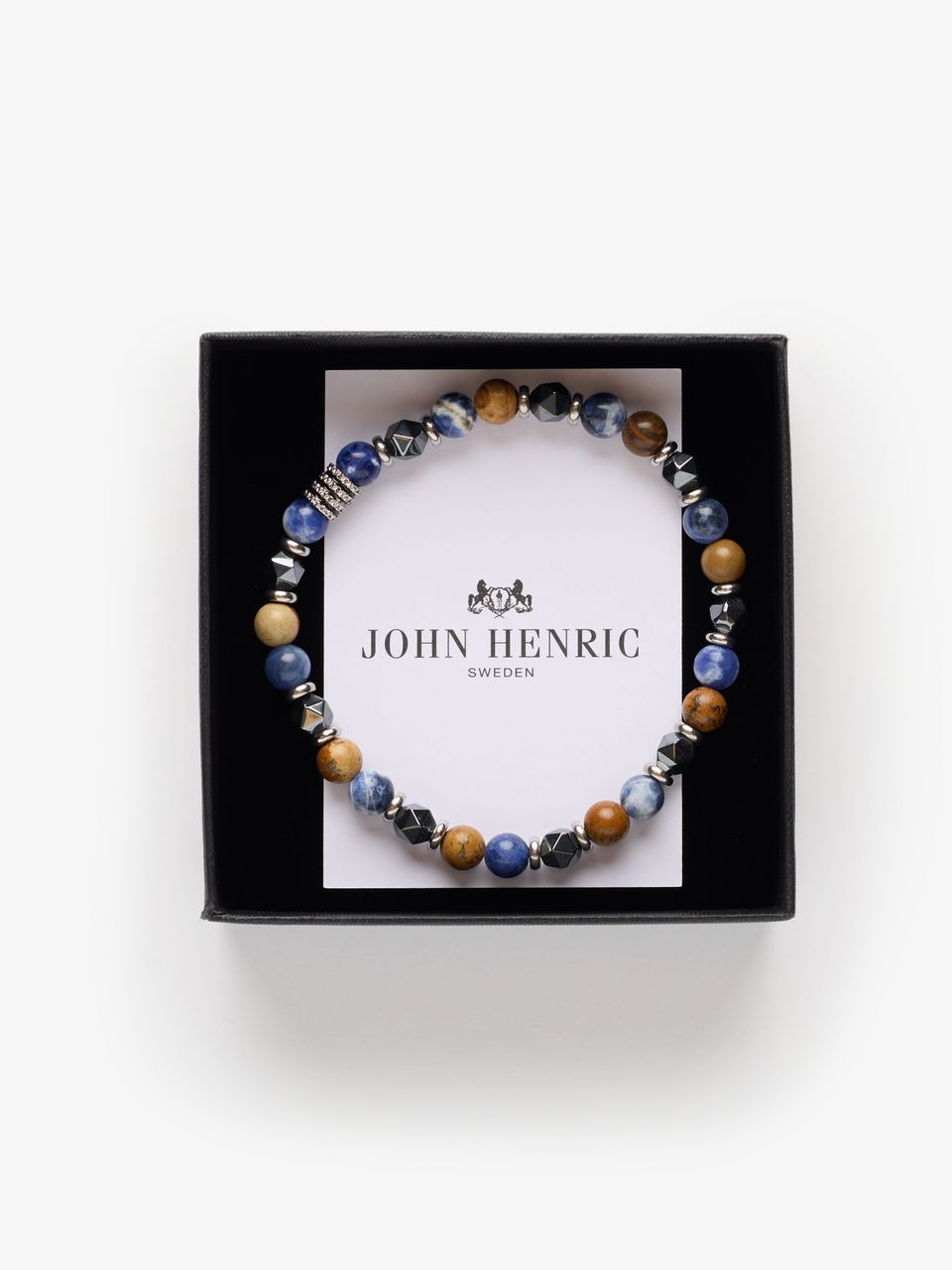 John Henric Mainz Beaded Bracelet Blue