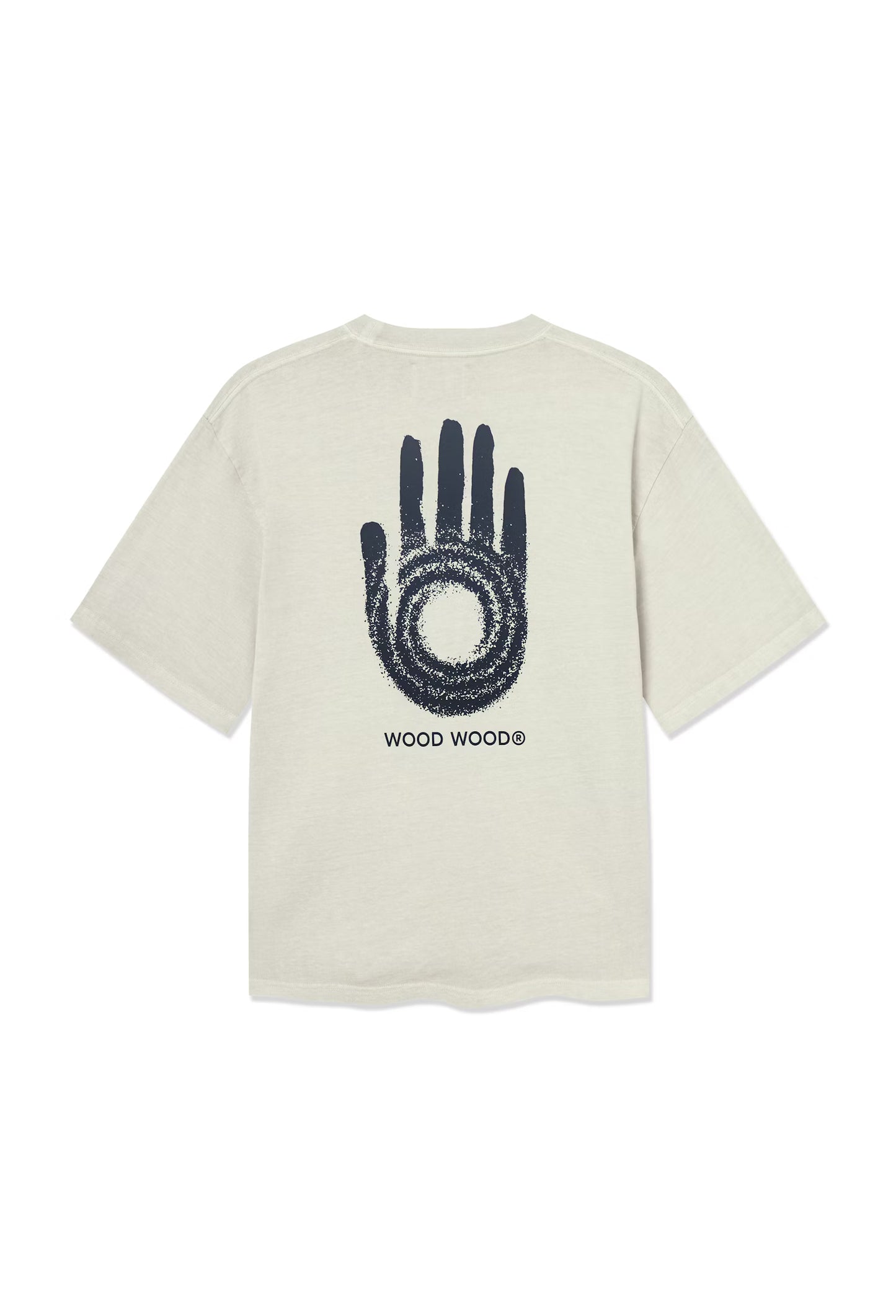 Wood Wood Gary Tee Washed Moonstruck