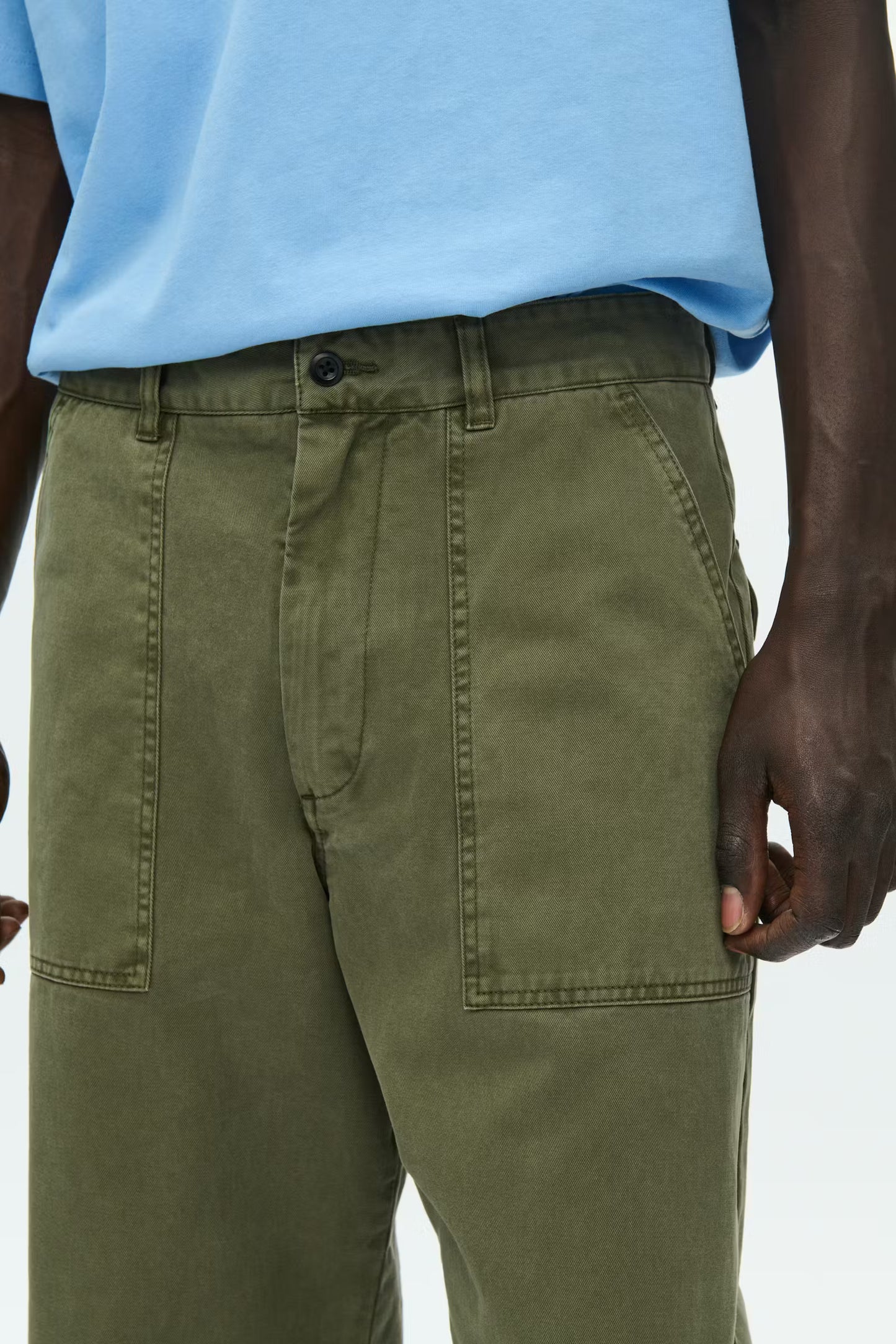 Wood Wood Heino trousers Grape Leaf - Mojo Independent Store