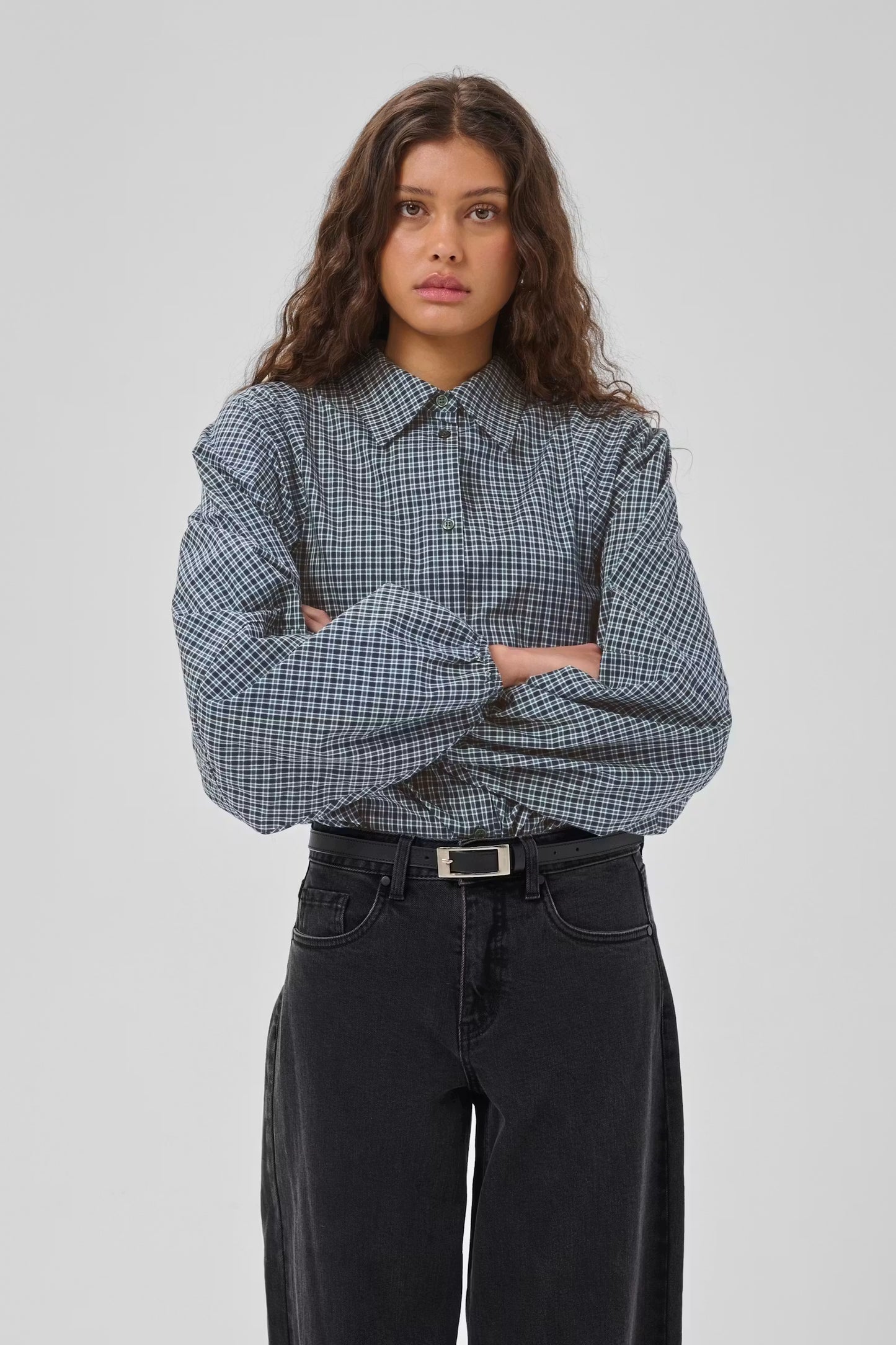 My Essential Wardrobe Ilse Ballon Sleeve Shirt