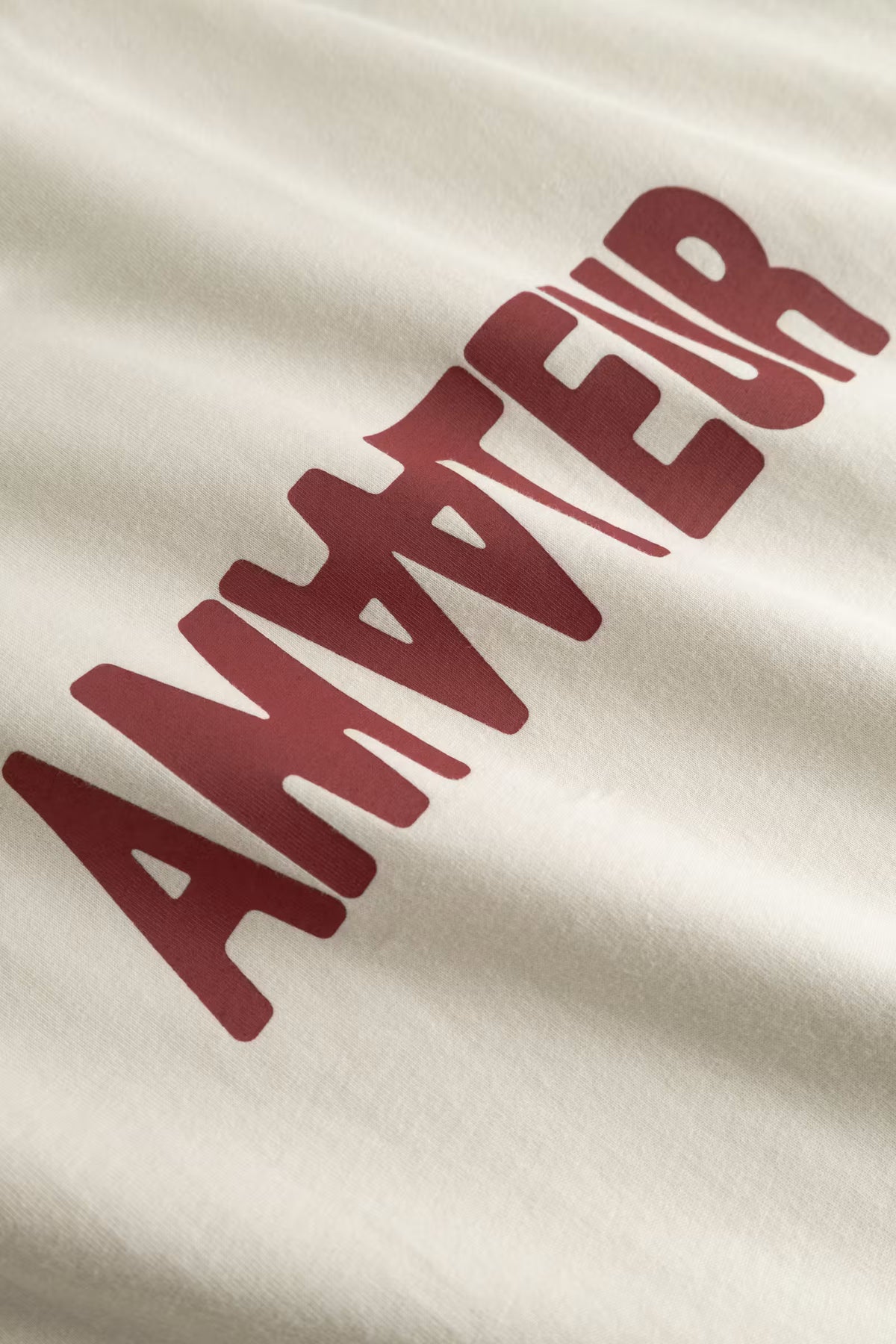 Wood Wood Ace Amateur T-shirt Silver Birch