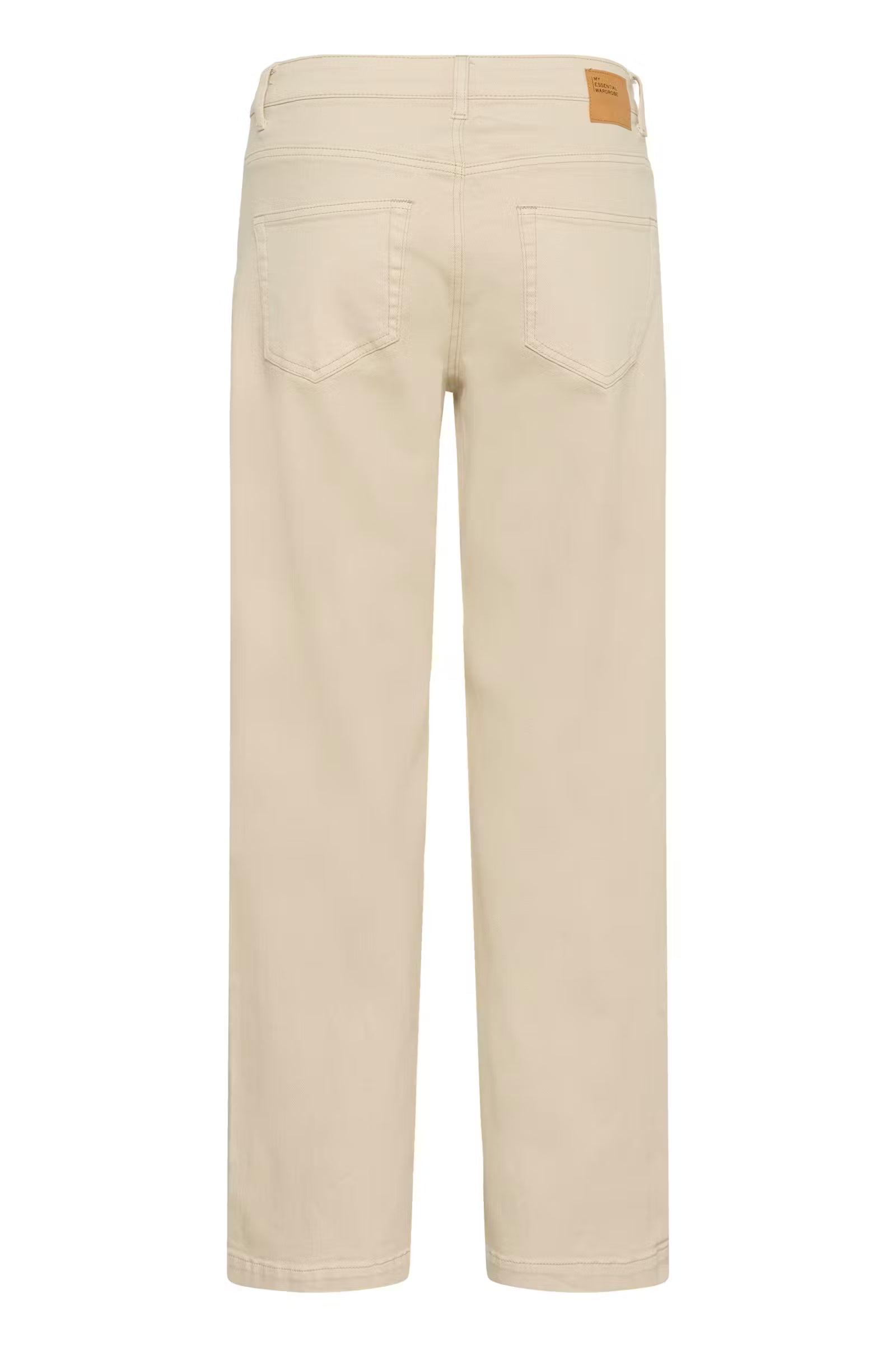 My Essential Wardrobe Louis 157 Hight Wide Oatmeal - Mojo Independent Store