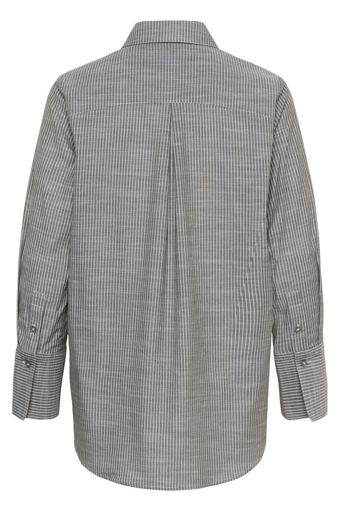 My Essential Wardrobe Skye Shirt Forest Night Stripe - Mojo Independent Store