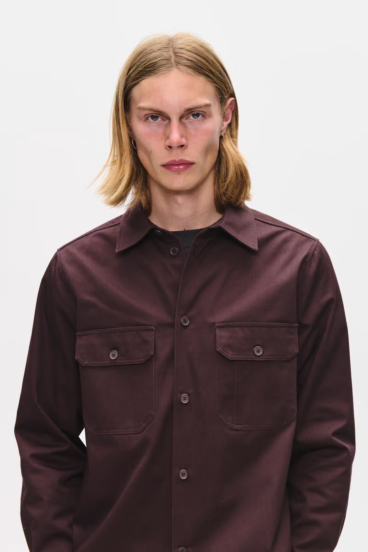 Wood Wood Clay Overshirt Fudge