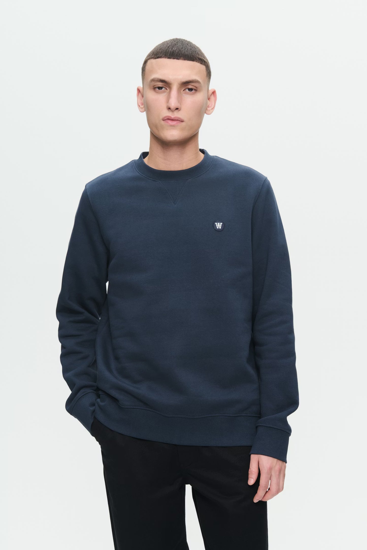Wood Wood Type Sweatshirt Outer Space