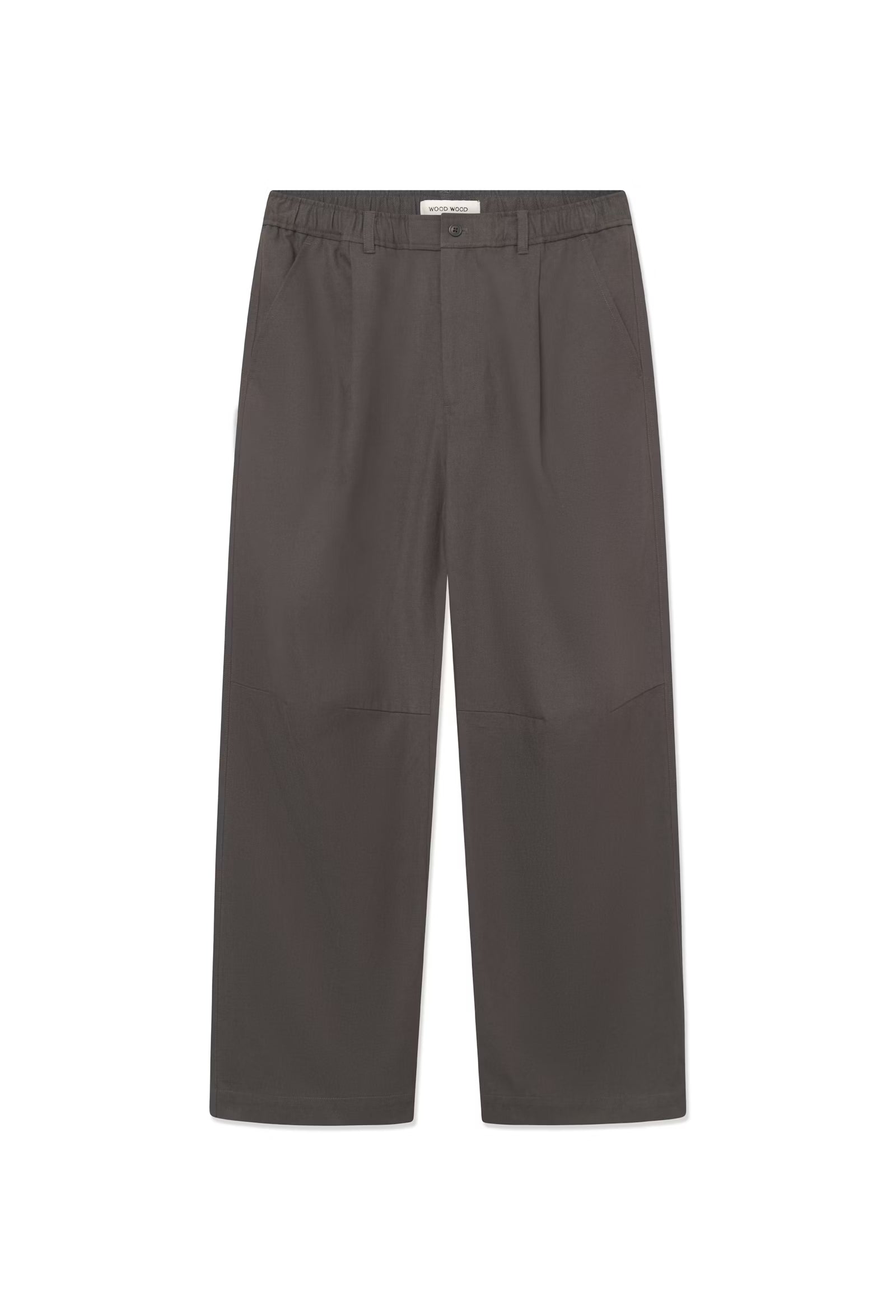 Wood Wood Ethan Trousers Black Sand - Mojo Independent Store