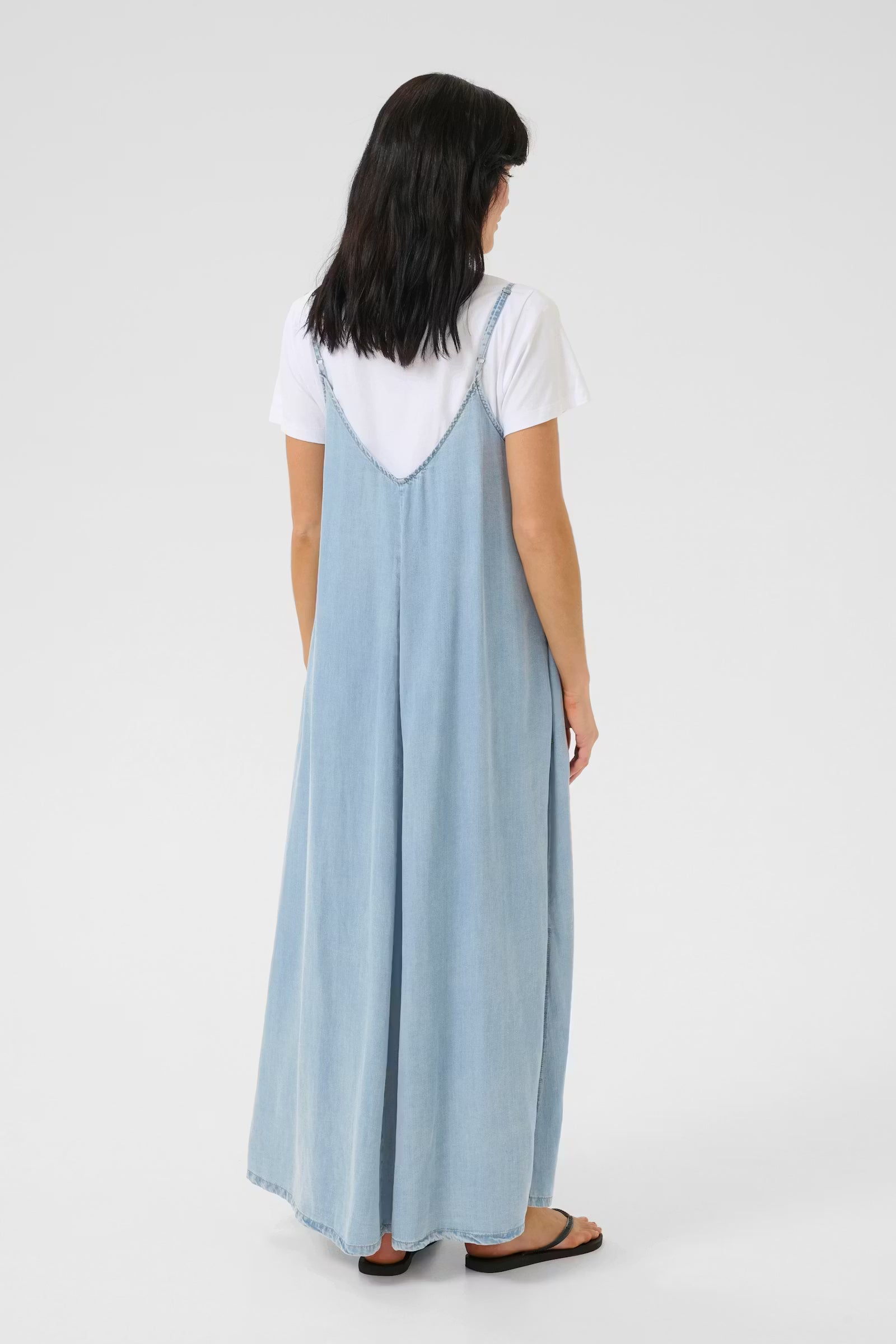 My Essential Wardrobe Nelly Strap Dress Light Blue Dress - Mojo Independent Store
