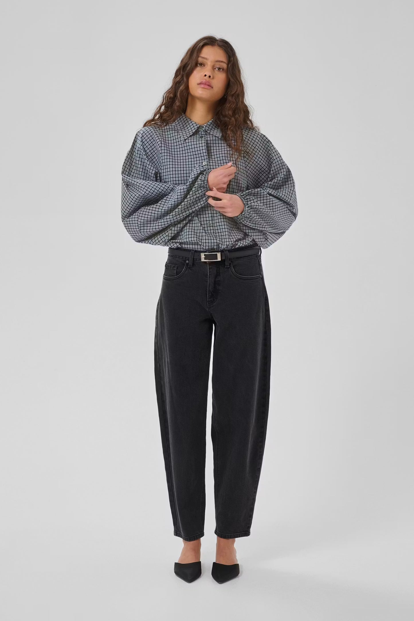 My Essential Wardrobe Ilse Ballon Sleeve Shirt