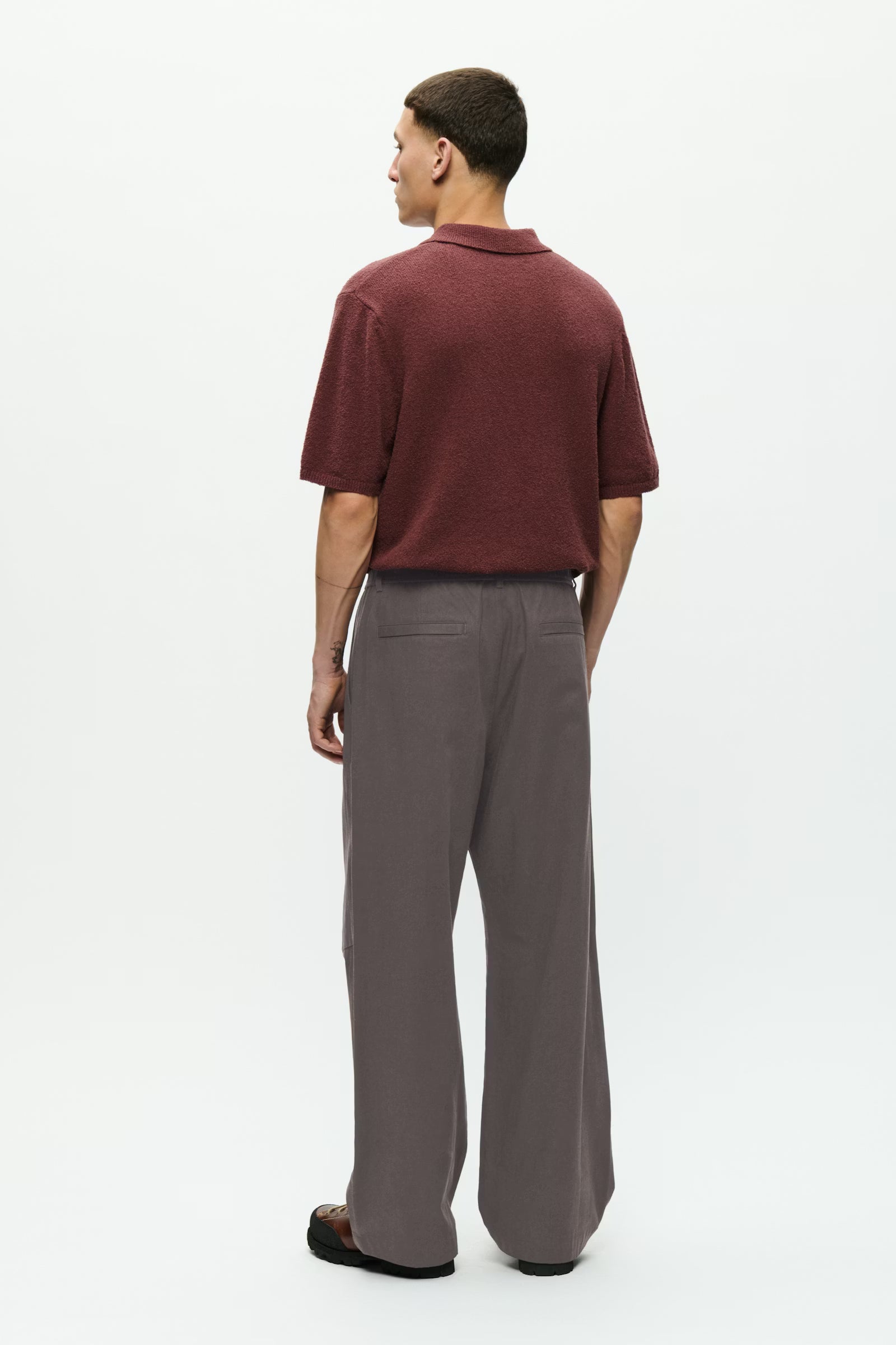 Wood Wood Ethan Trousers Black Sand - Mojo Independent Store