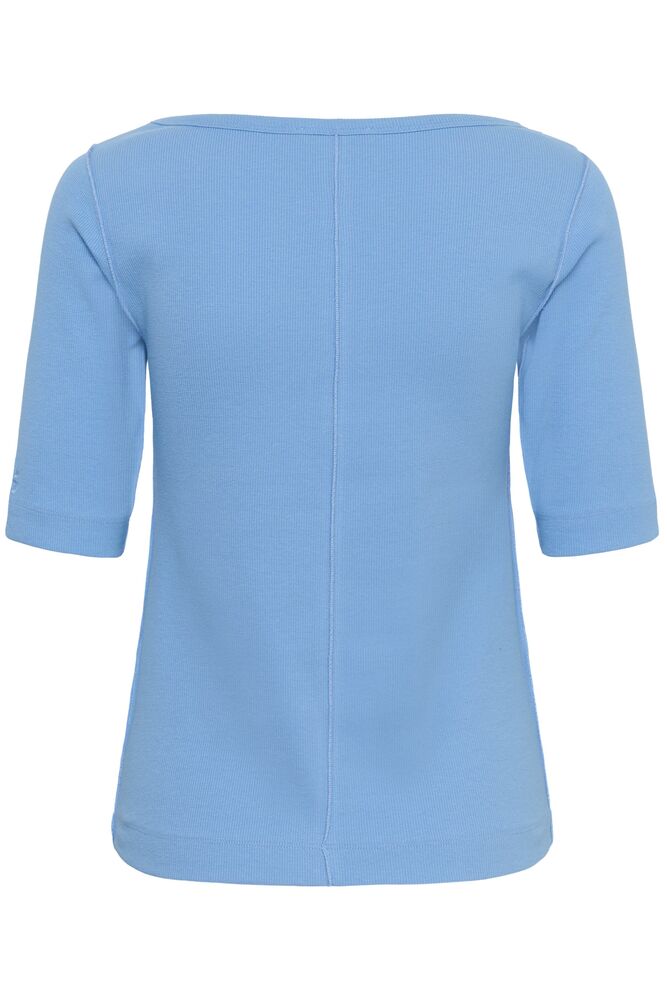 My Essential Wardrobe Mandy Blouse Silver Lake Blue - Mojo Independent Store
