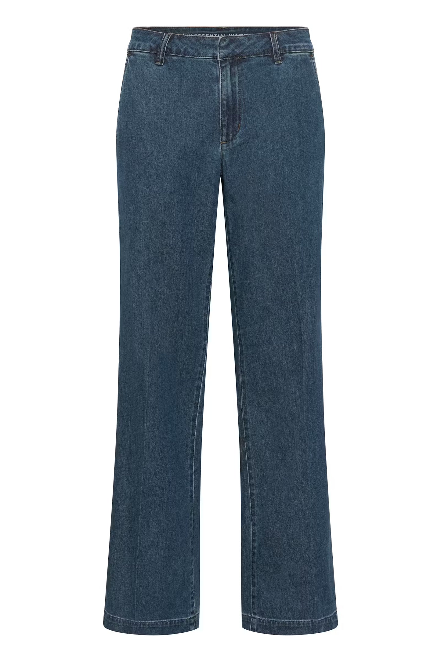 My Essential Wardrobe The Lara 115 Pant Dark Blue Wash - Mojo Independent Store