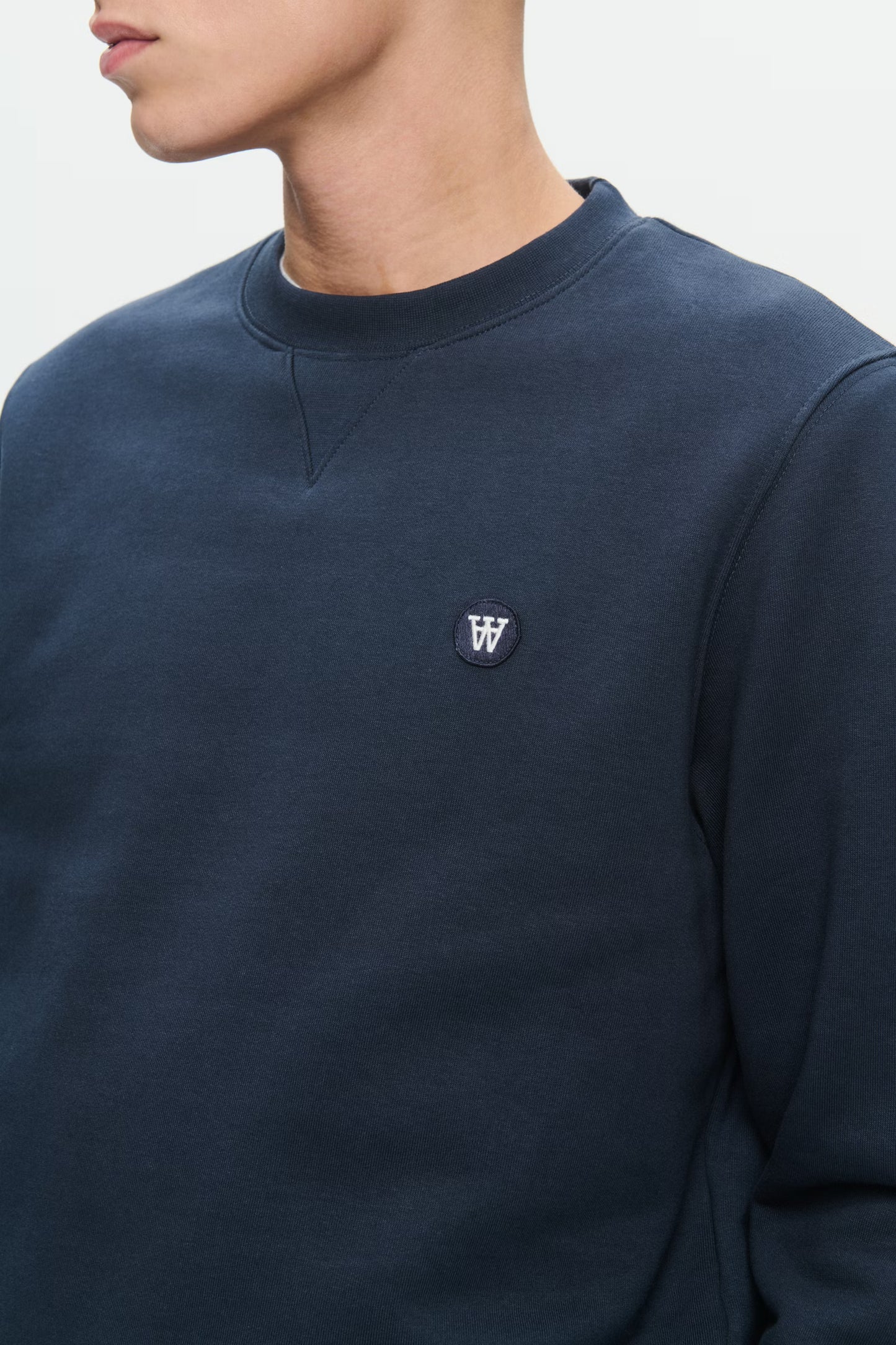 Wood Wood Type Sweatshirt Outer Space